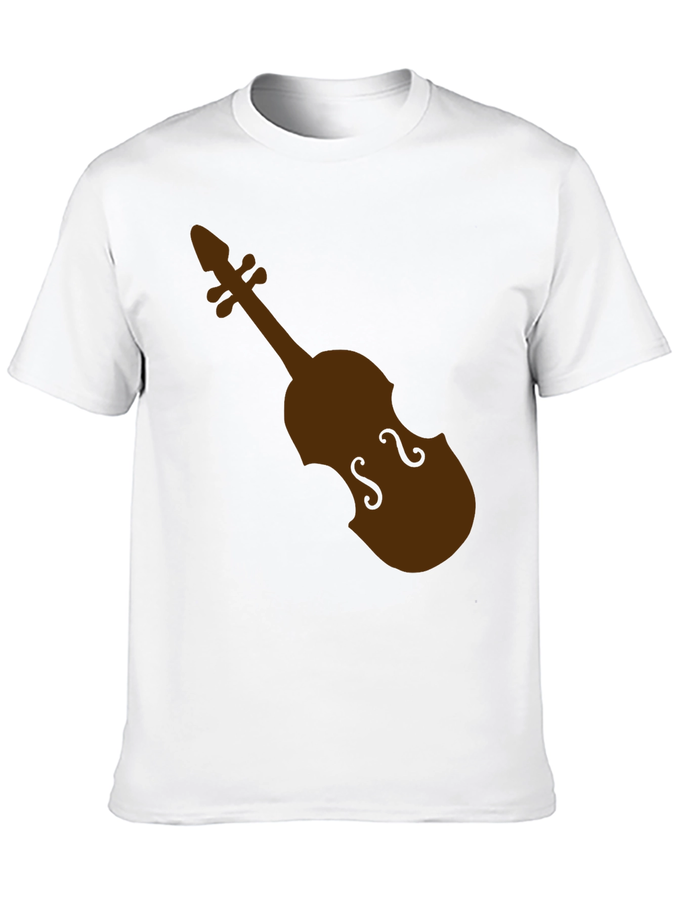 Violin Graphic Black T-Shirt