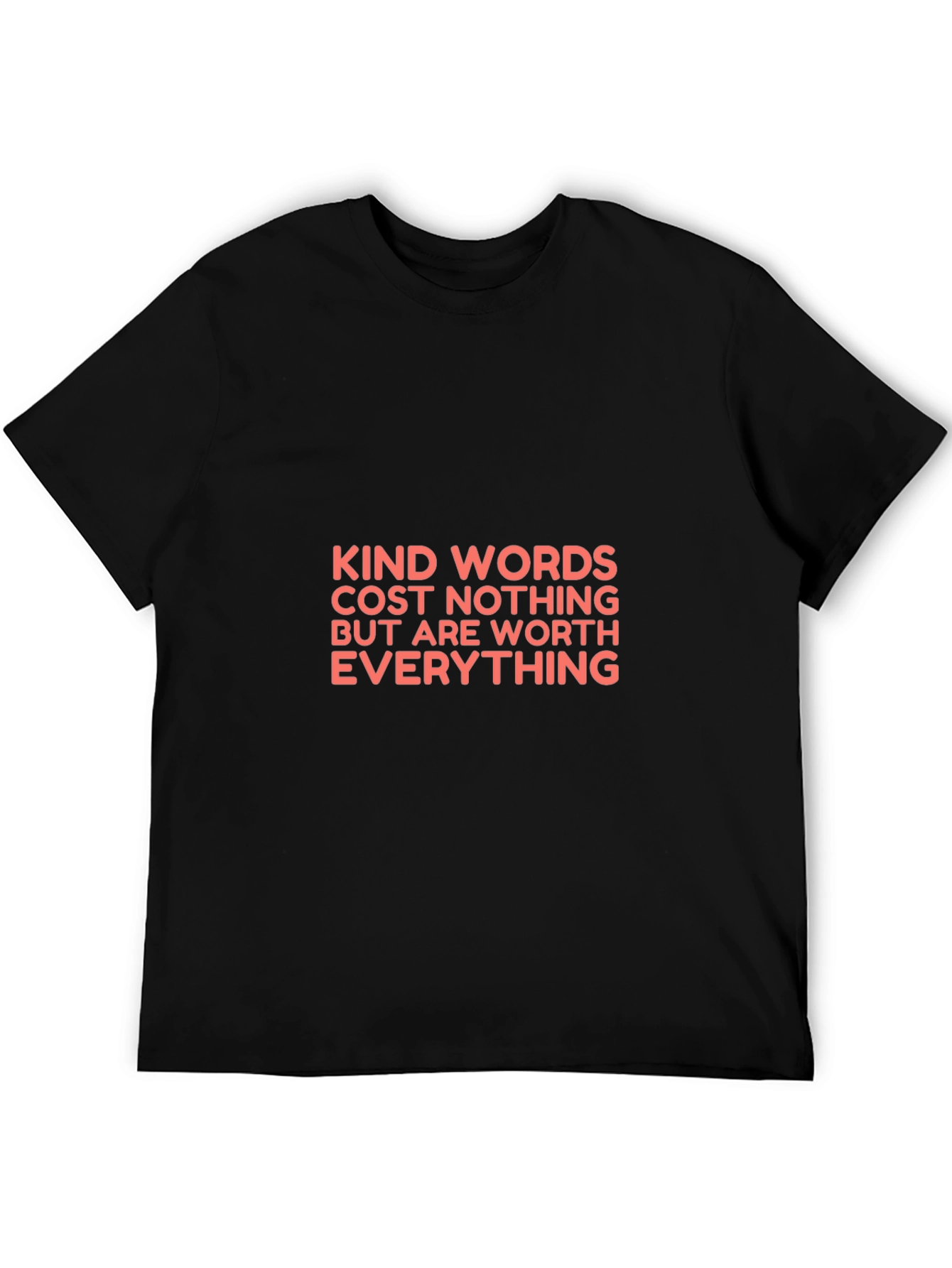 Kind Words Black T-Shirt
