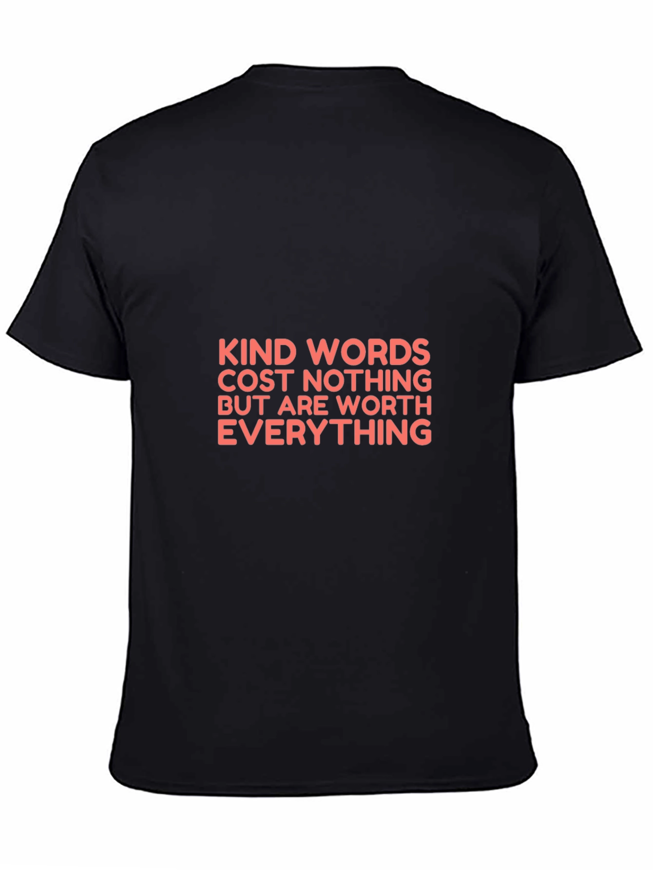 Kind Words Black T-Shirt