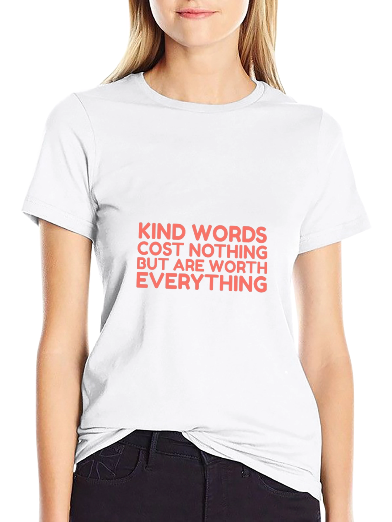 Kind Words Black T-Shirt
