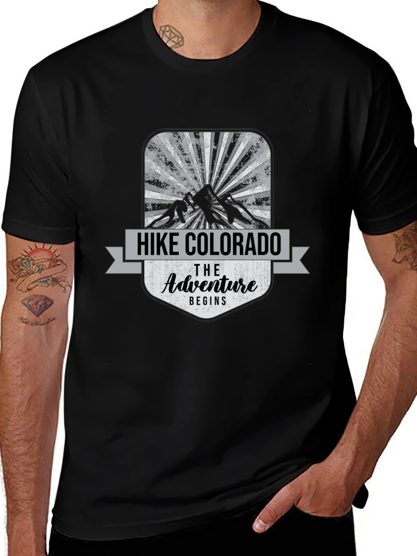 Hike Colorado Adventure T-Shirt