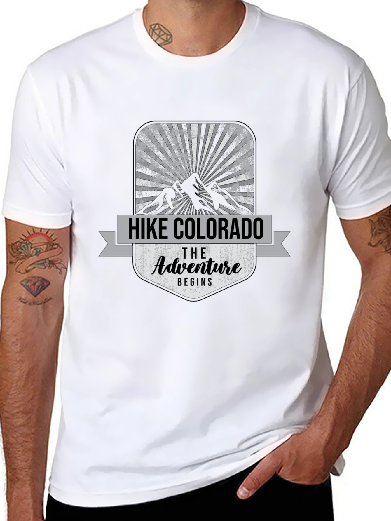 Hike Colorado Adventure T-Shirt