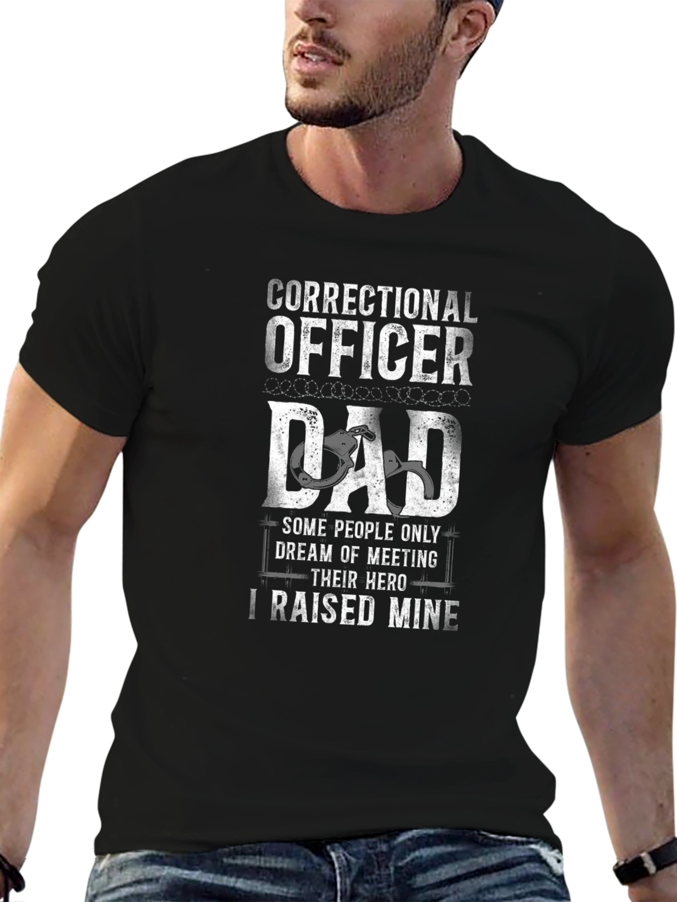 Correctional Officer Dad T-Shirt
