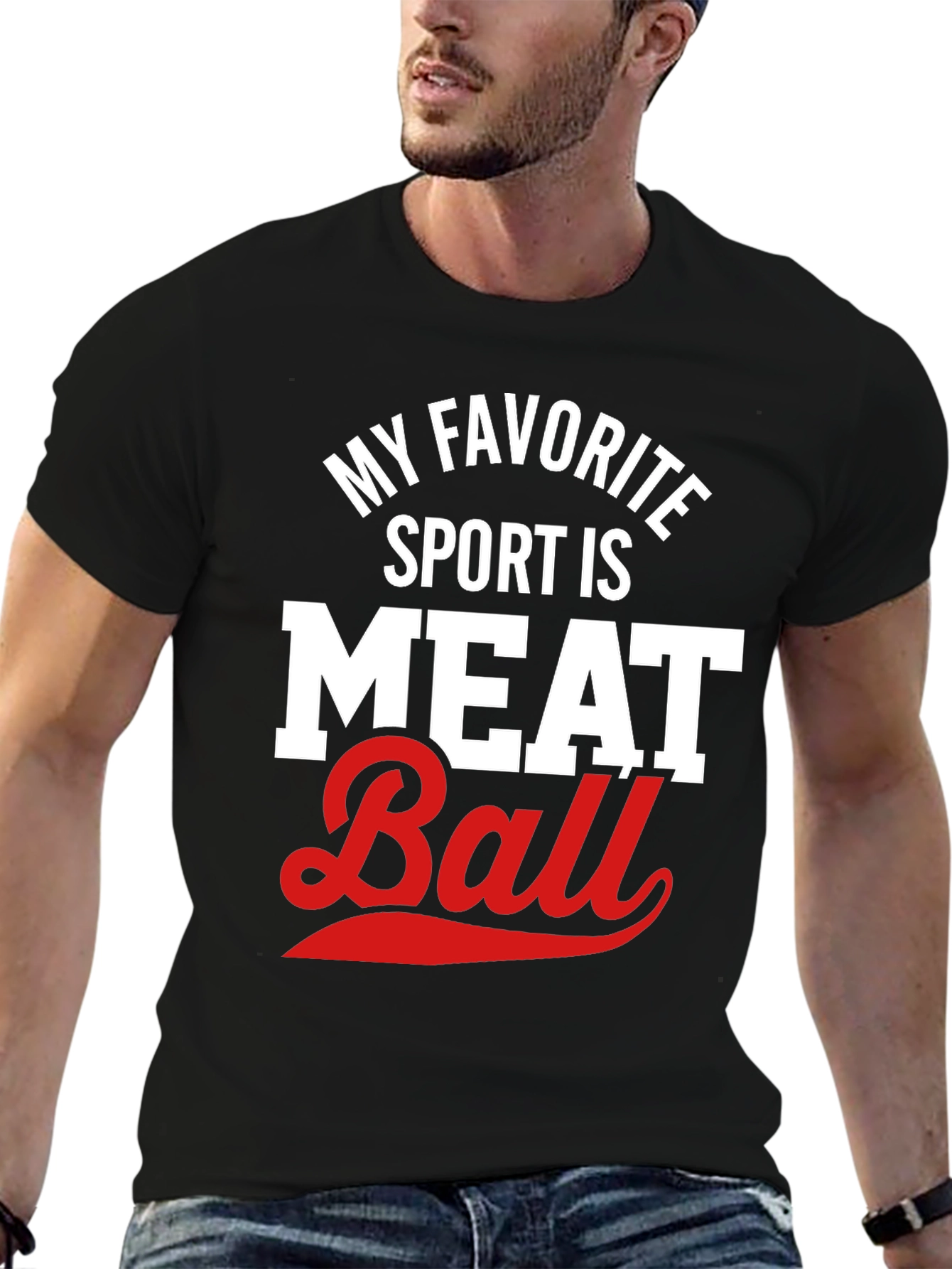 My Favorite Sport Meat Ball T-Shirt