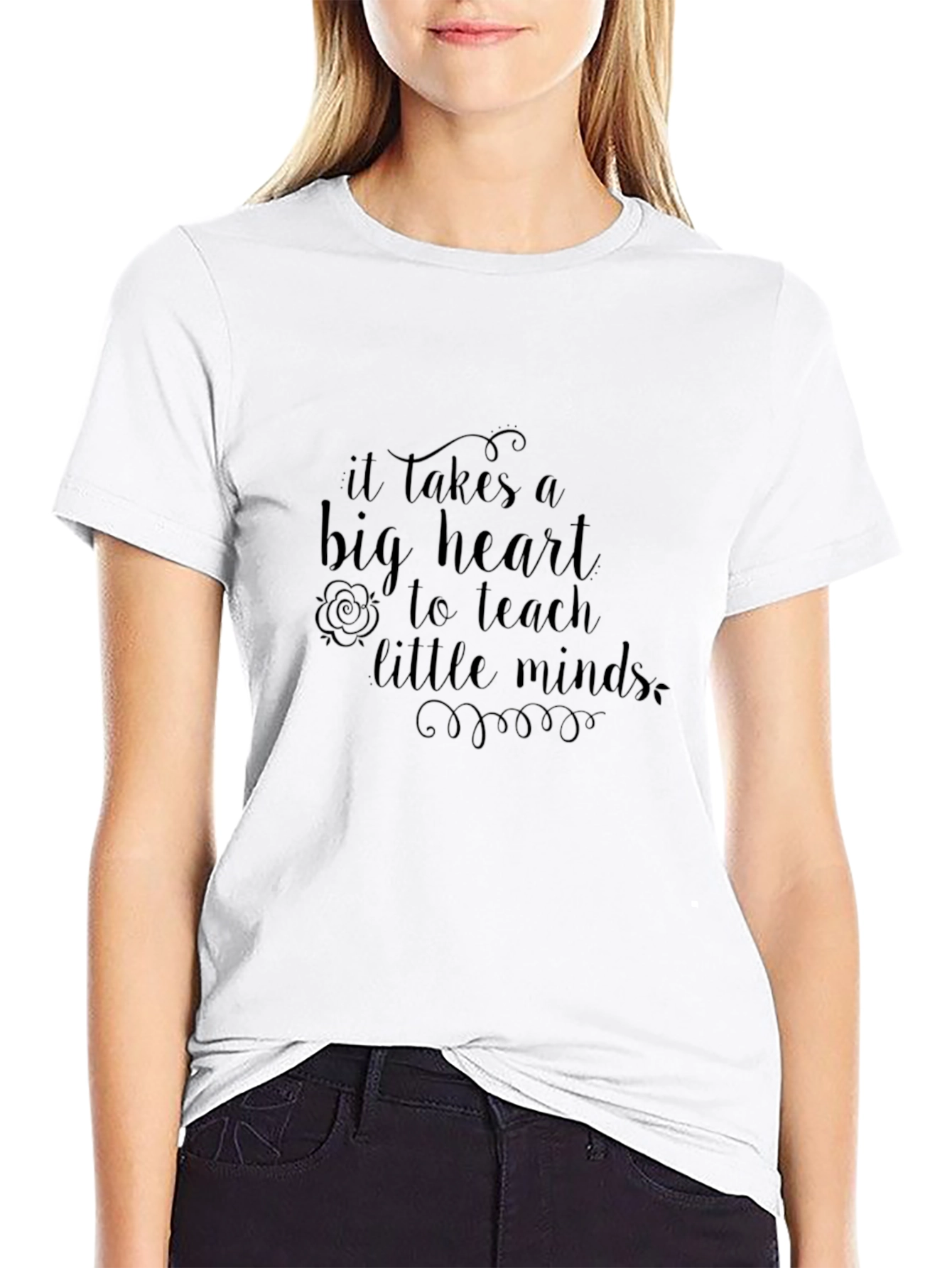 Teacher Appreciation T-Shirt: Big Heart Little Minds