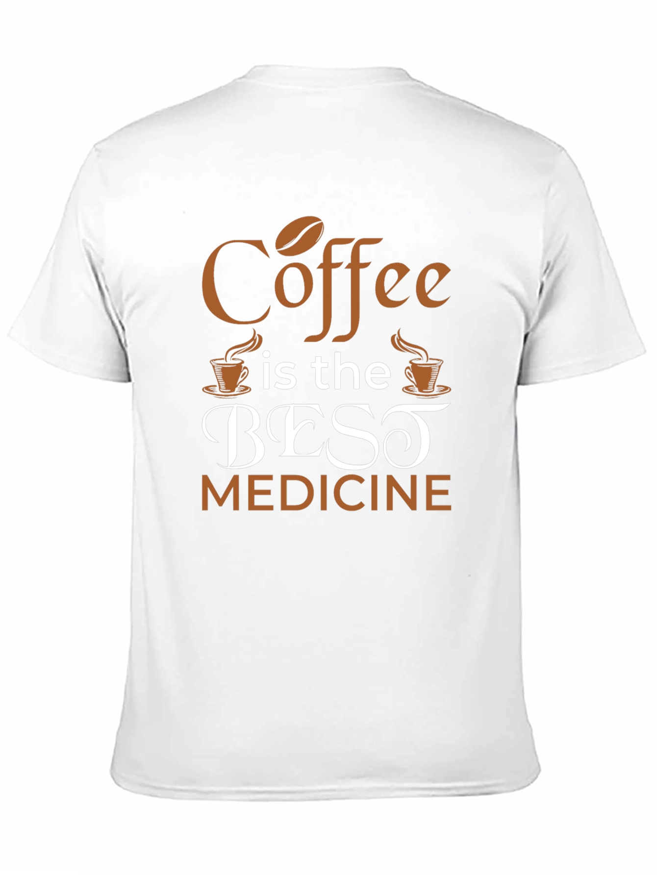 Coffee Is The Best Medicine T-Shirt - Black