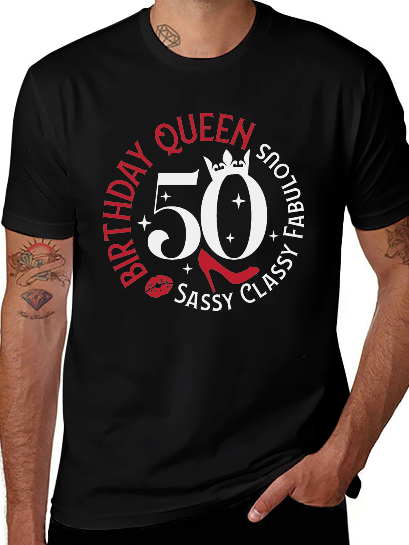 Birthday Queen 50th T-Shirt