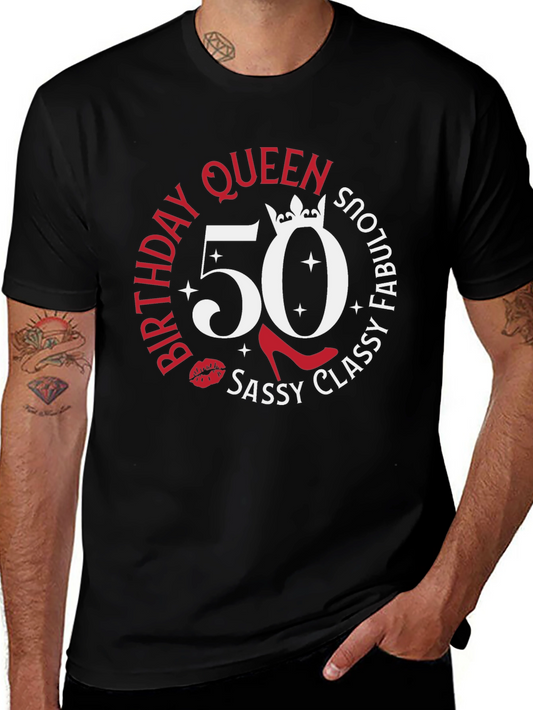 Birthday Queen 50th T-Shirt