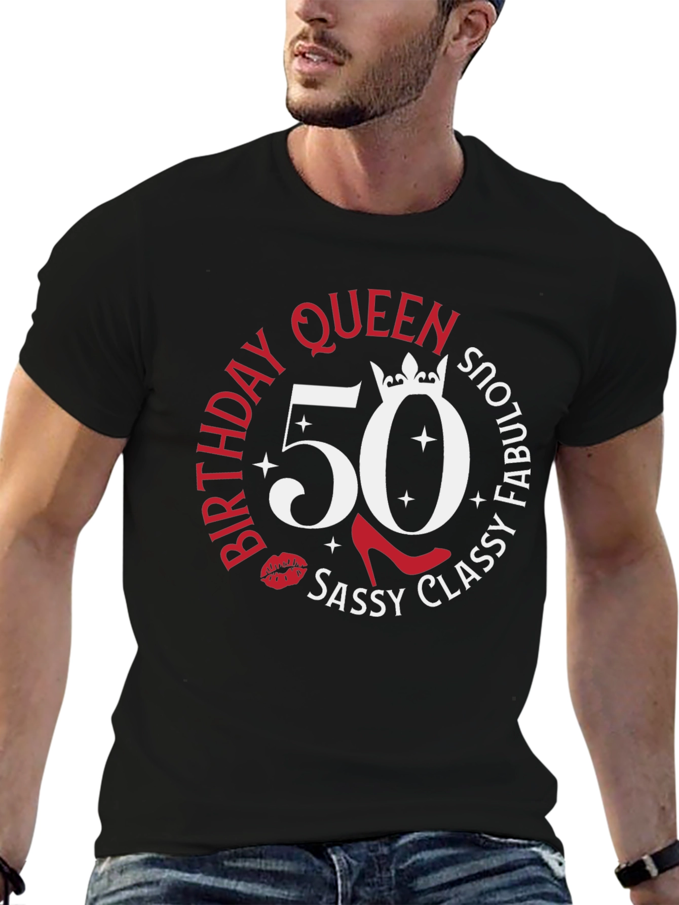 Birthday Queen 50th T-Shirt