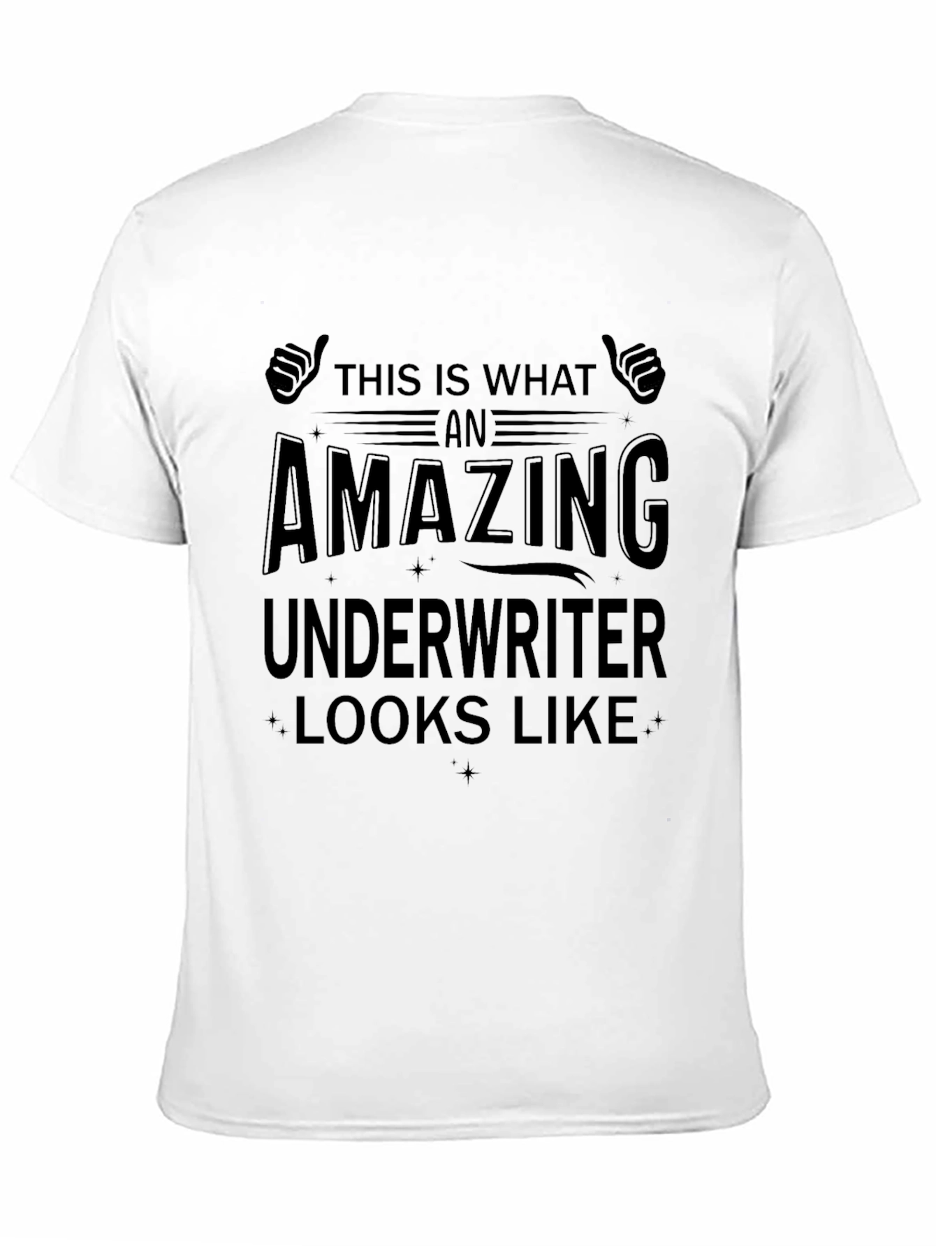 Amazing Underwriter T-Shirt - Novelty Gift Tee