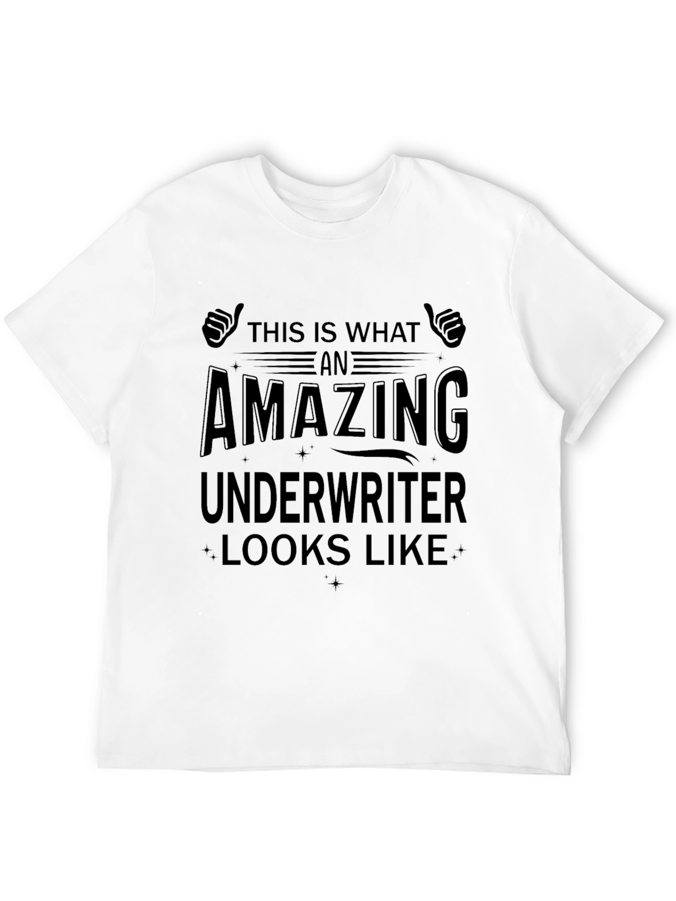 Amazing Underwriter T-Shirt - Novelty Gift Tee