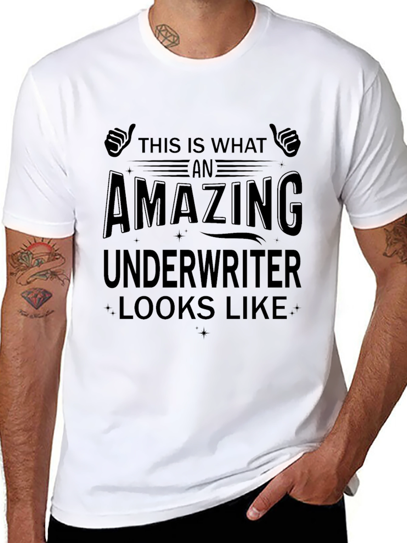 Amazing Underwriter T-Shirt - Novelty Gift Tee