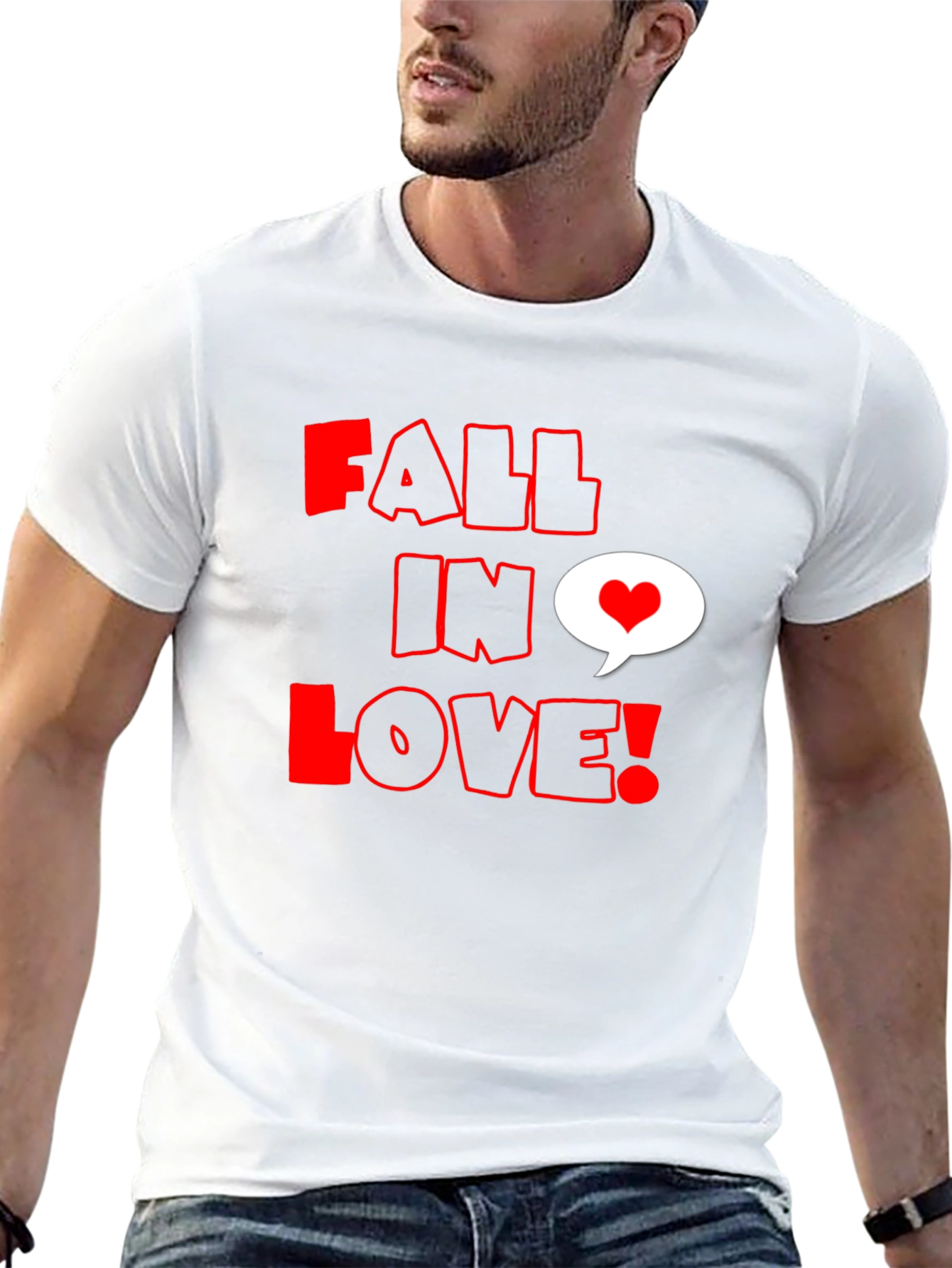 Fall In Love Graphic Tee