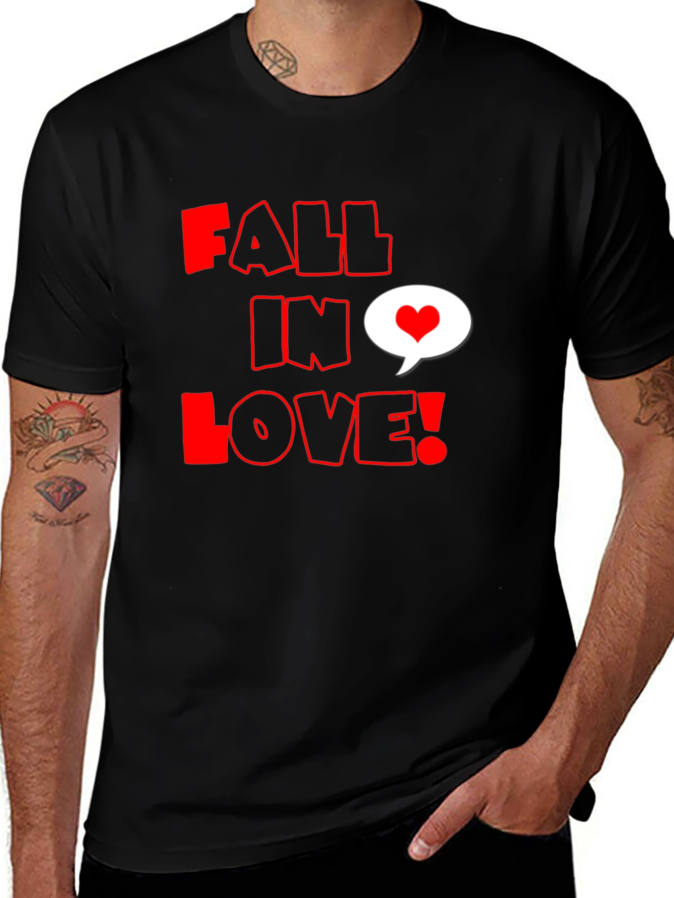Fall In Love Graphic Tee