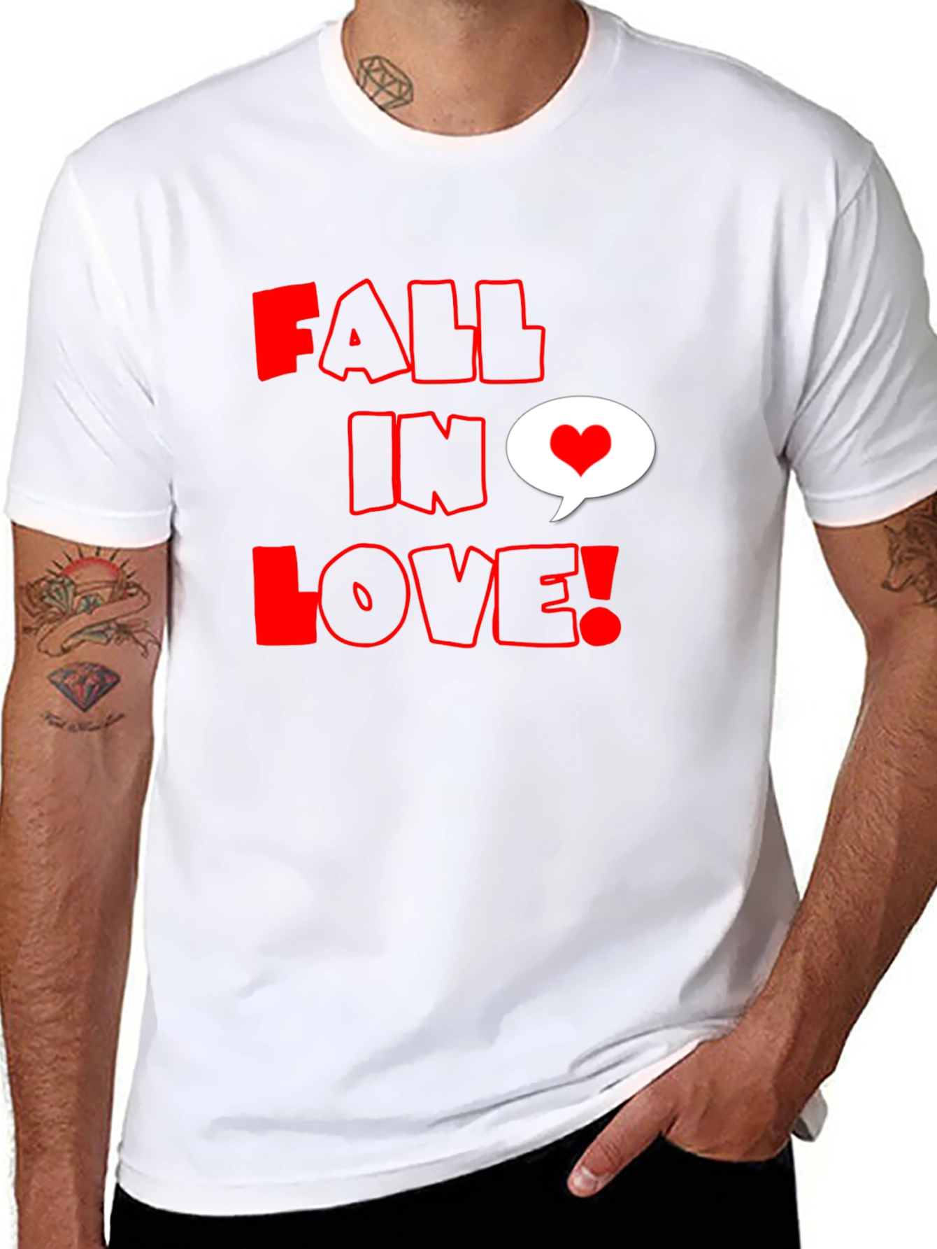 Fall In Love Graphic Tee