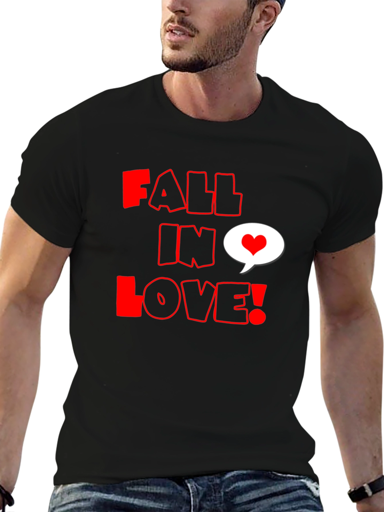Fall In Love Graphic Tee