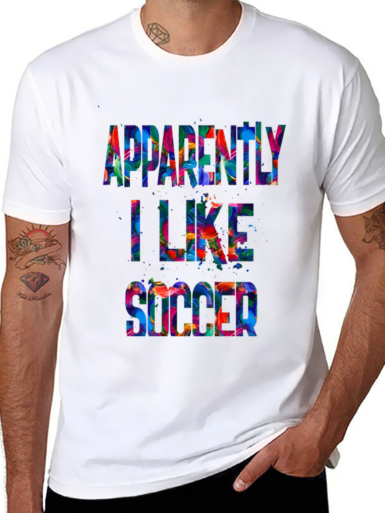 Apparently I Like Soccer T-Shirt