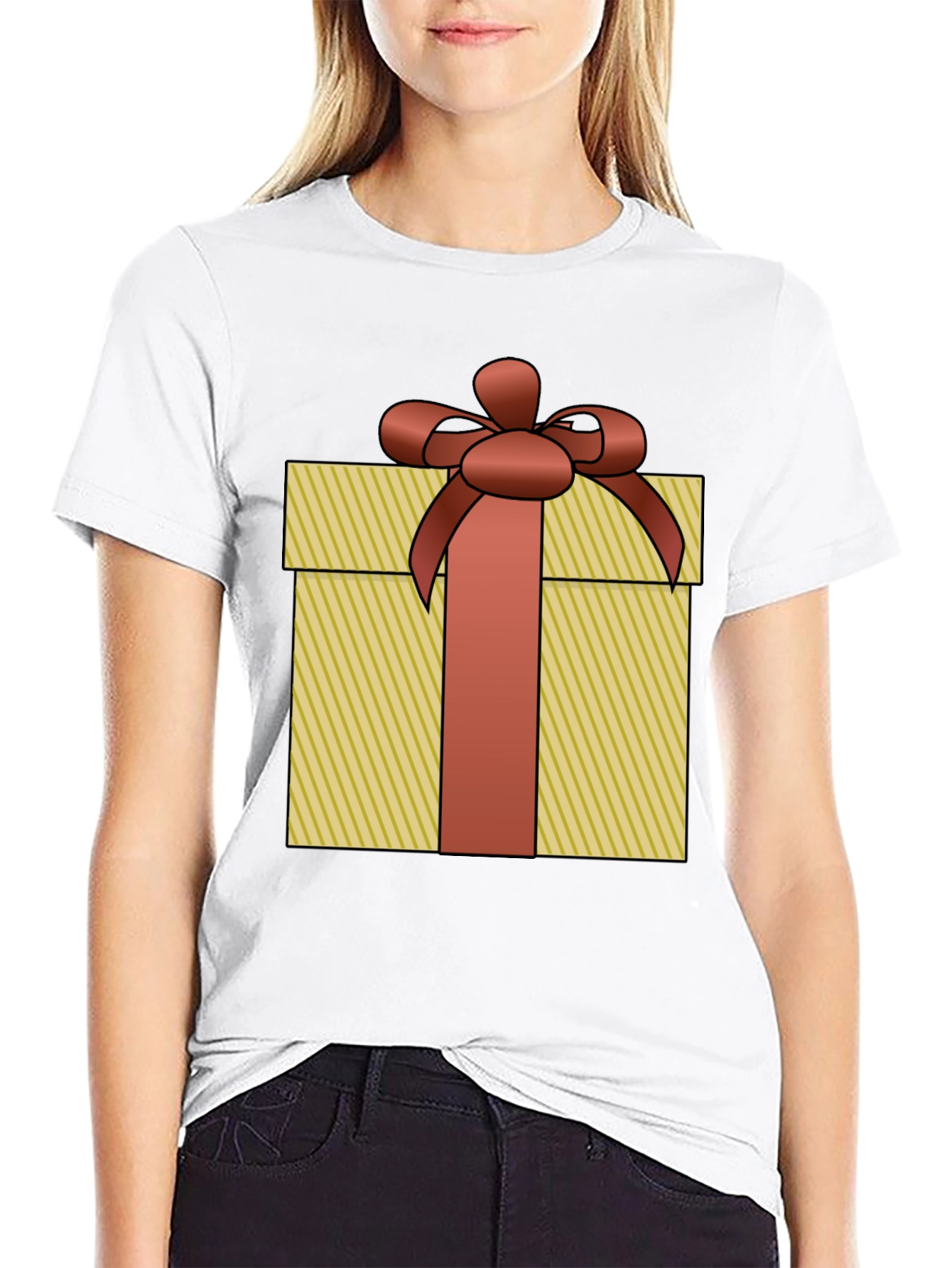 Gift Wrapped T-Shirt - Festive Graphic Tee