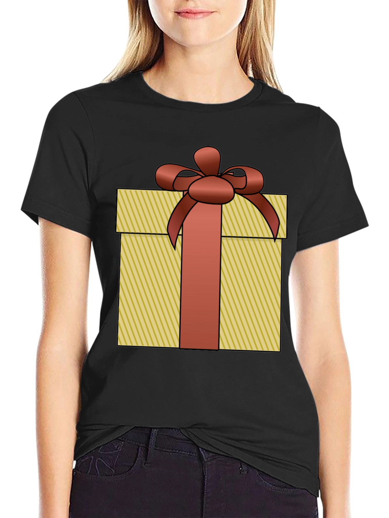 Gift Wrapped T-Shirt - Festive Graphic Tee
