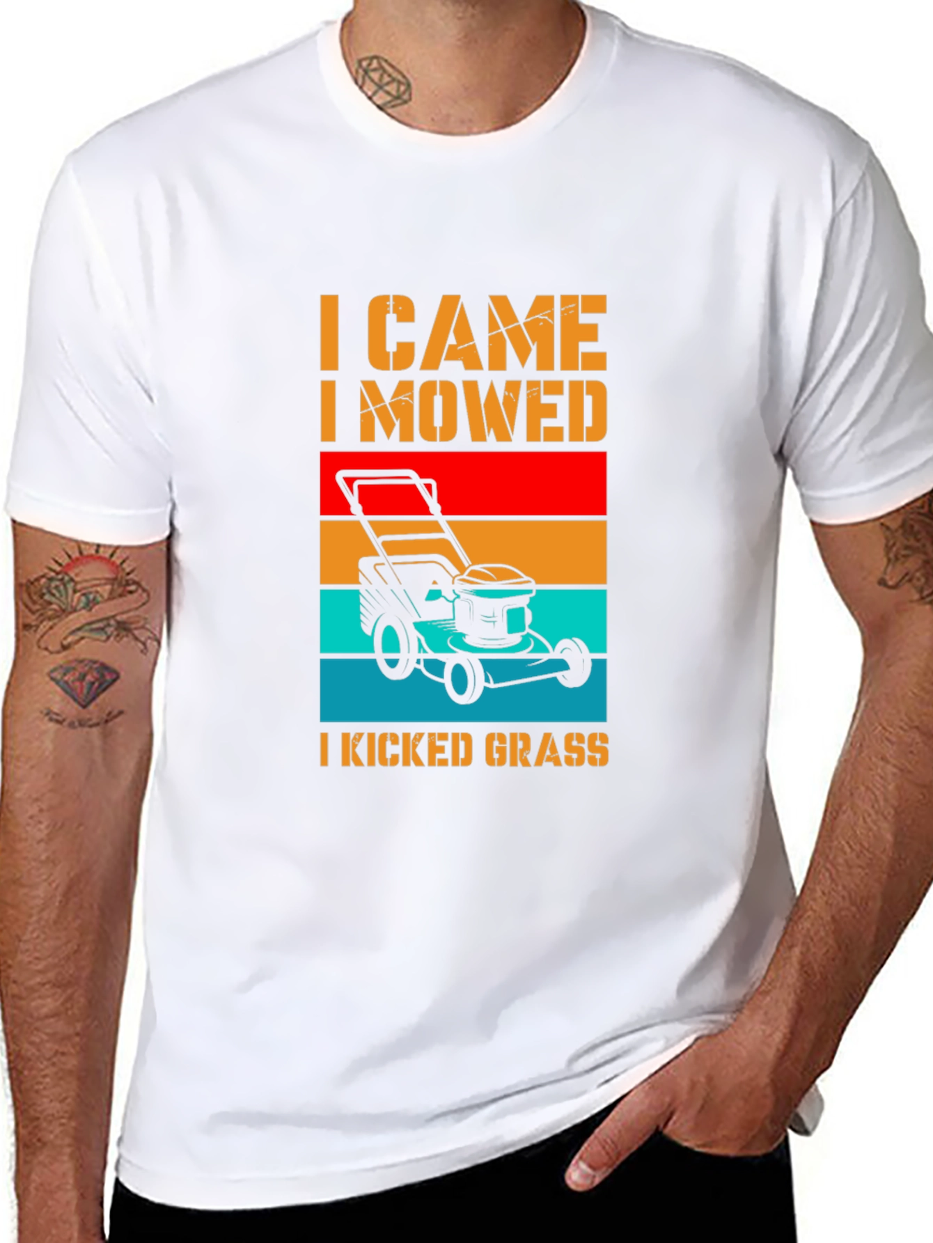 I Came I Mowed I Kicked Grass T-Shirt