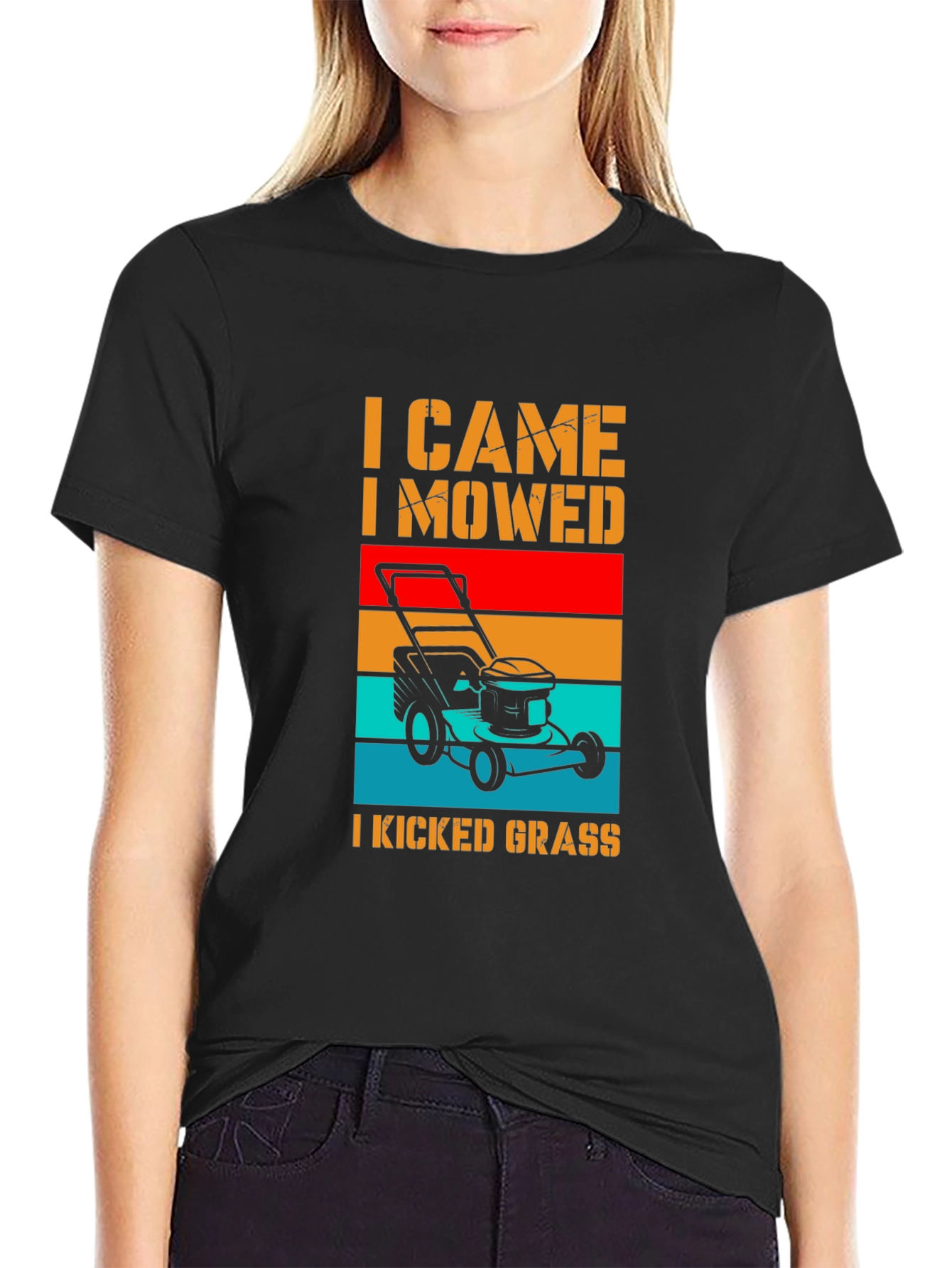 I Came I Mowed I Kicked Grass T-Shirt