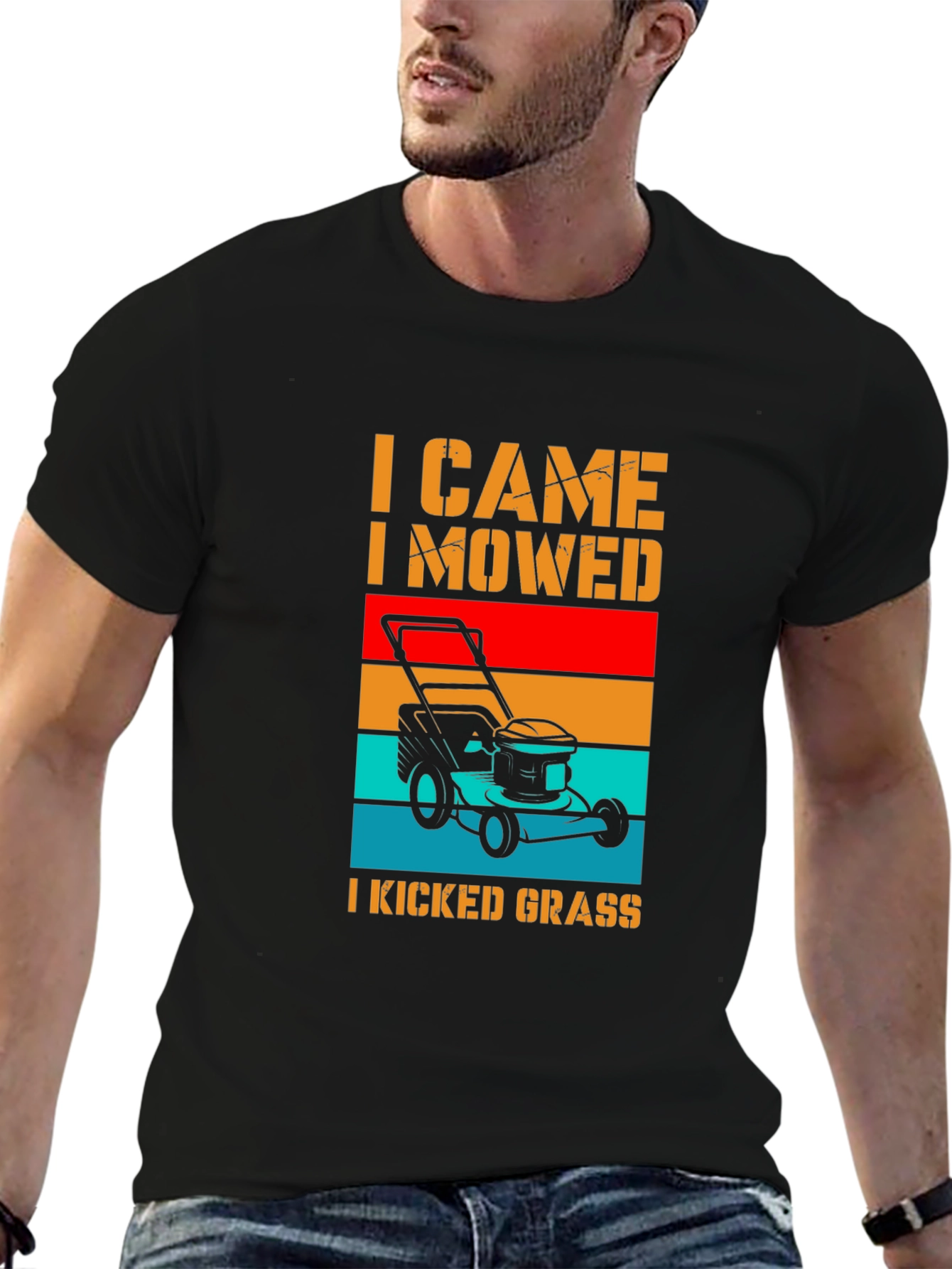 I Came I Mowed I Kicked Grass T-Shirt