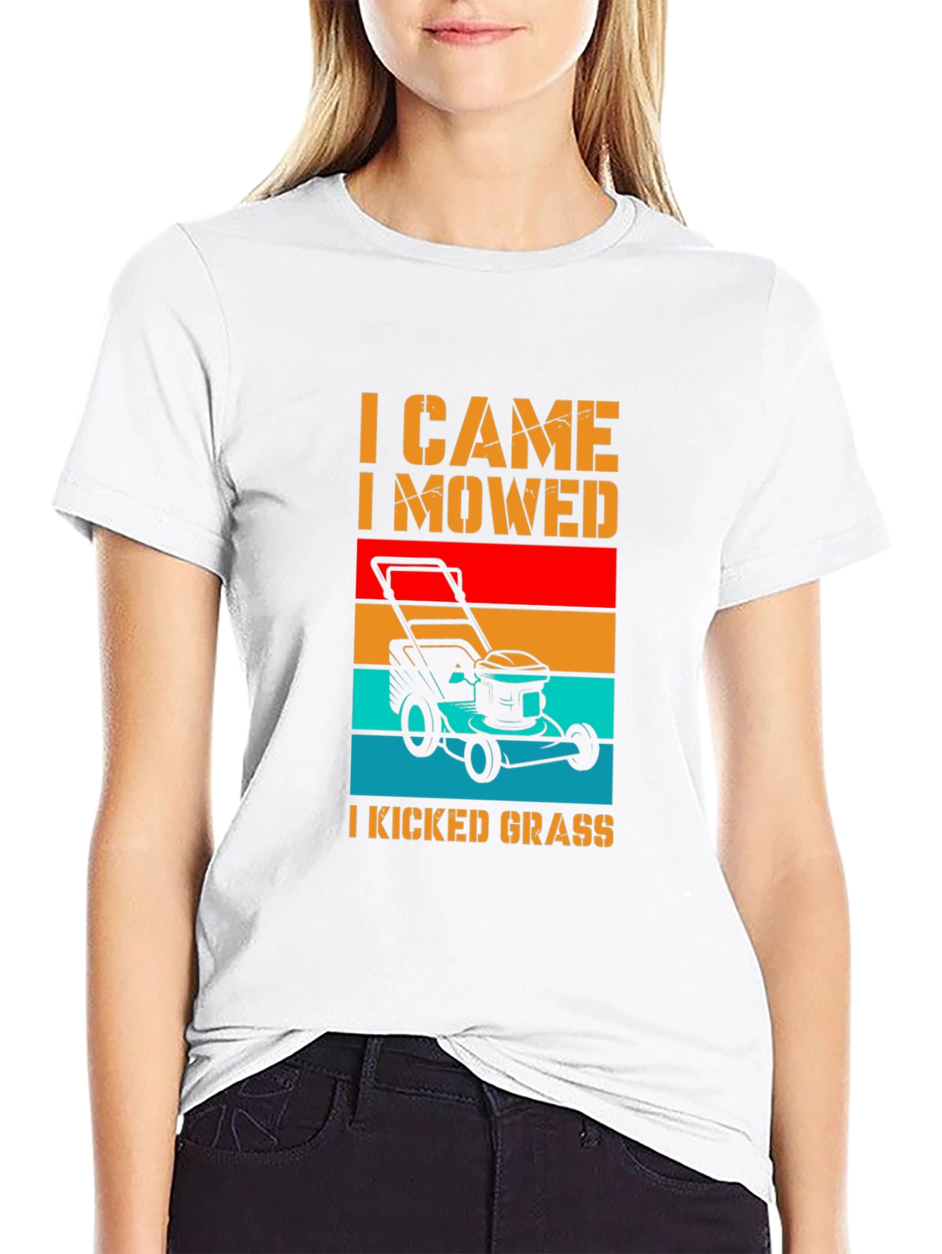 I Came I Mowed I Kicked Grass T-Shirt