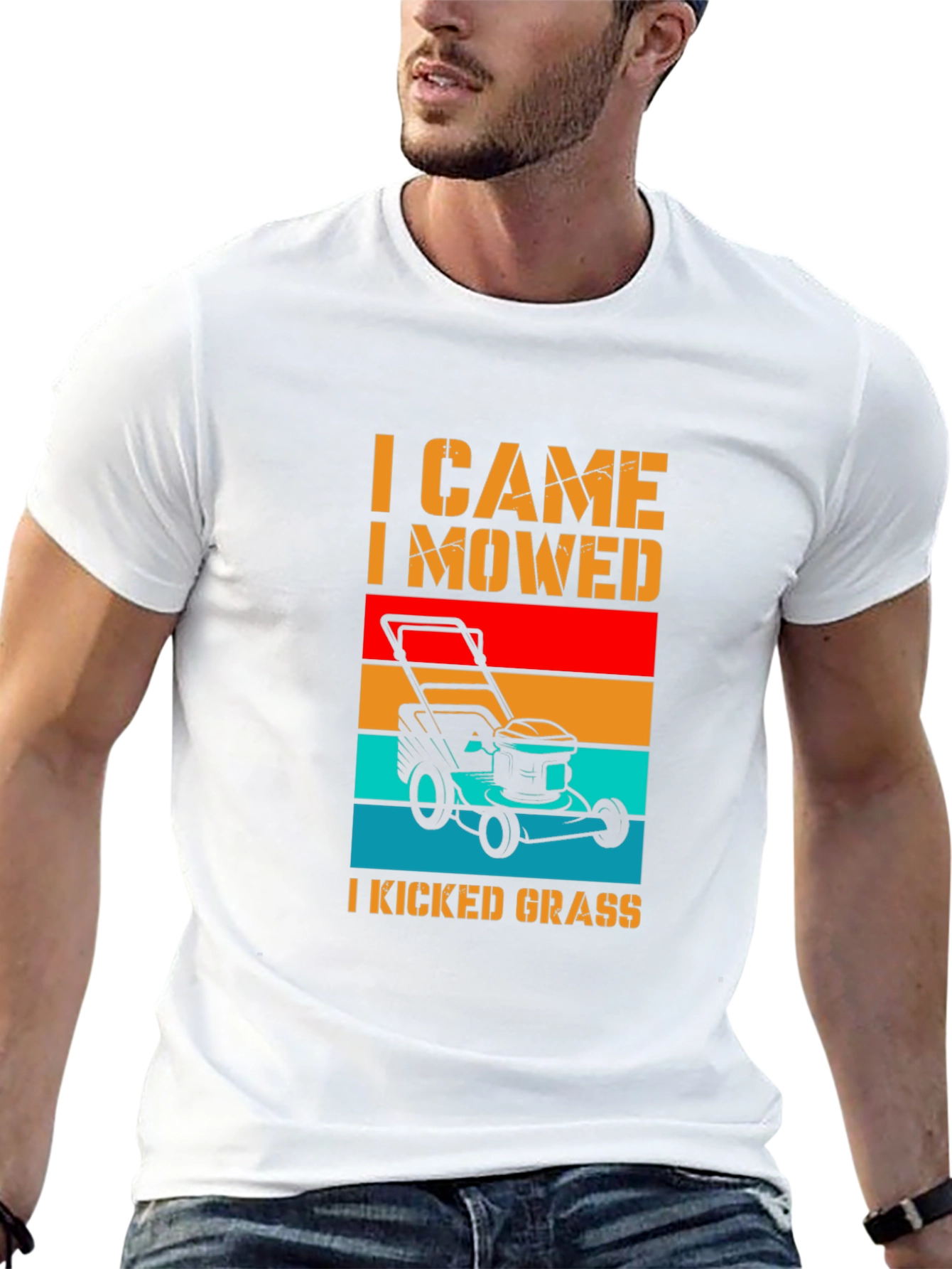 I Came I Mowed I Kicked Grass T-Shirt