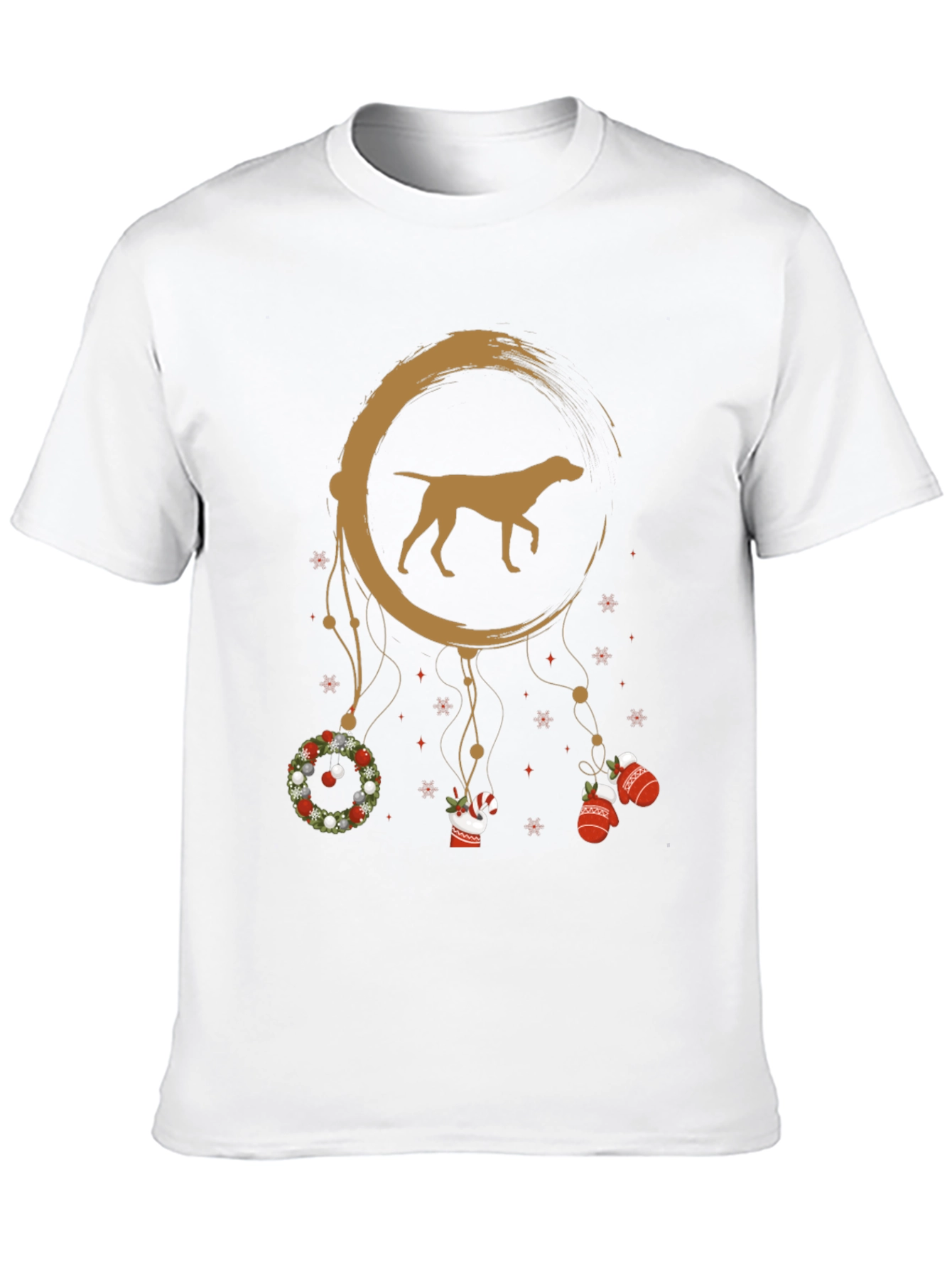 Dog Dream Catcher Christmas T-Shirt