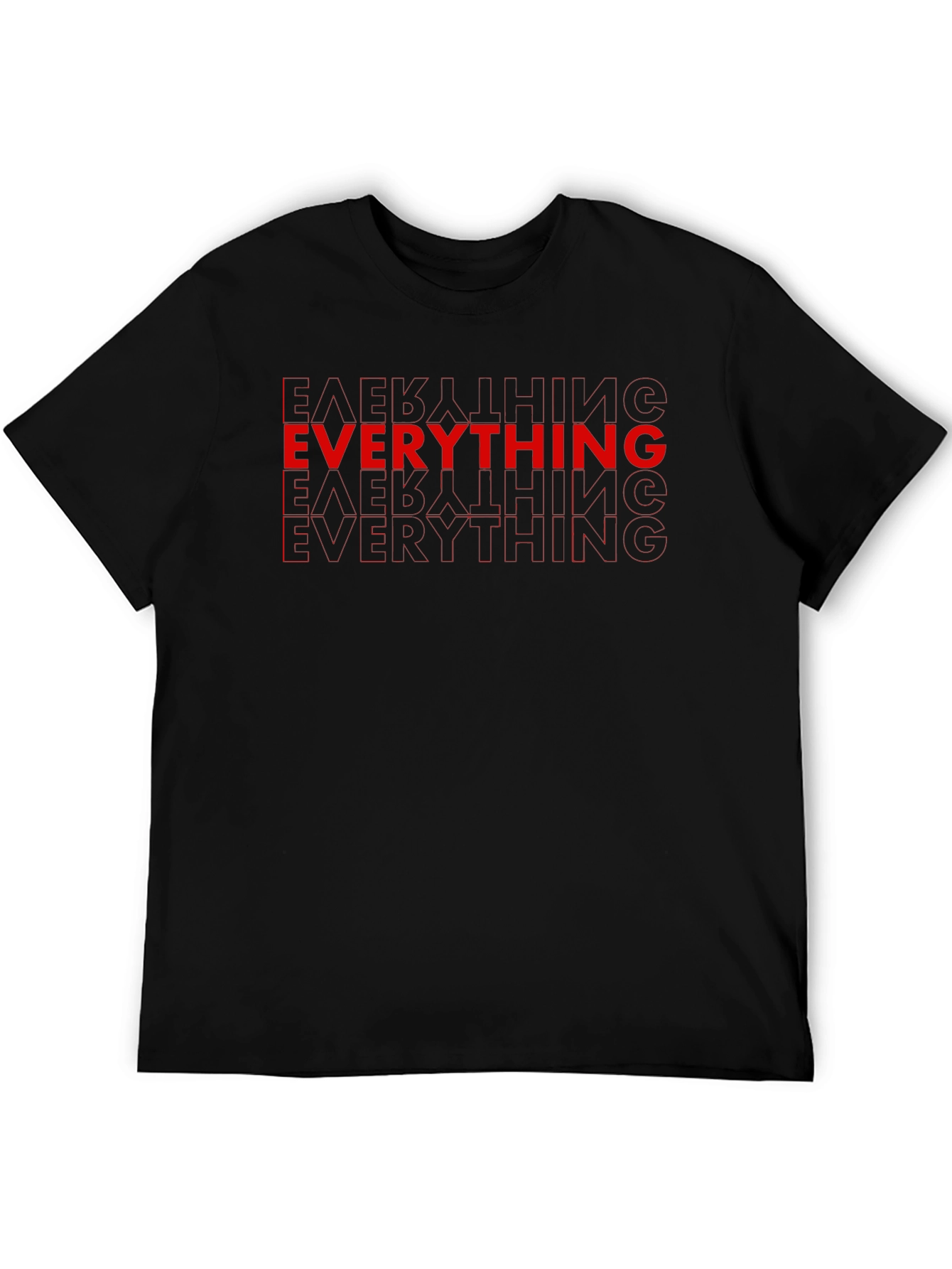 Everything Graphic Tee - Mens Black T-Shirt