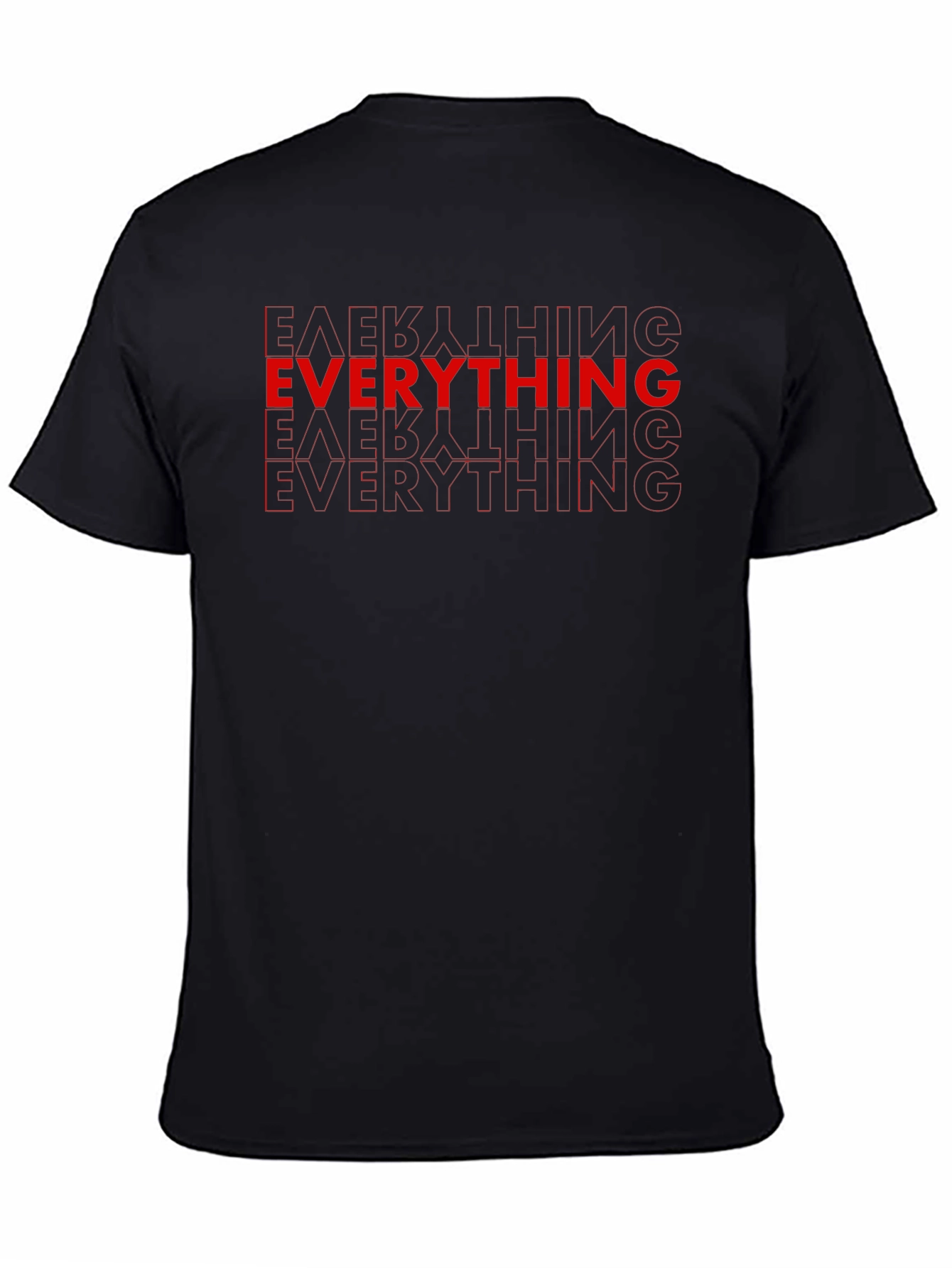 Everything Graphic Tee - Mens Black T-Shirt