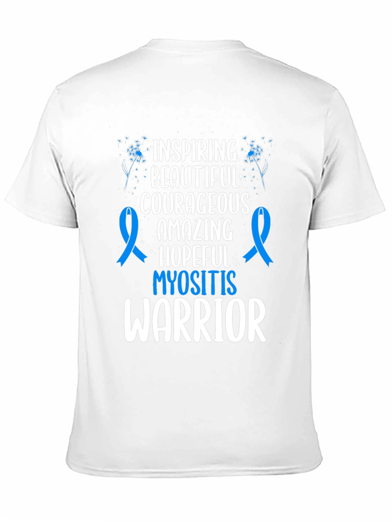 Myositis Warrior T-Shirt - Inspiring Courageous Design
