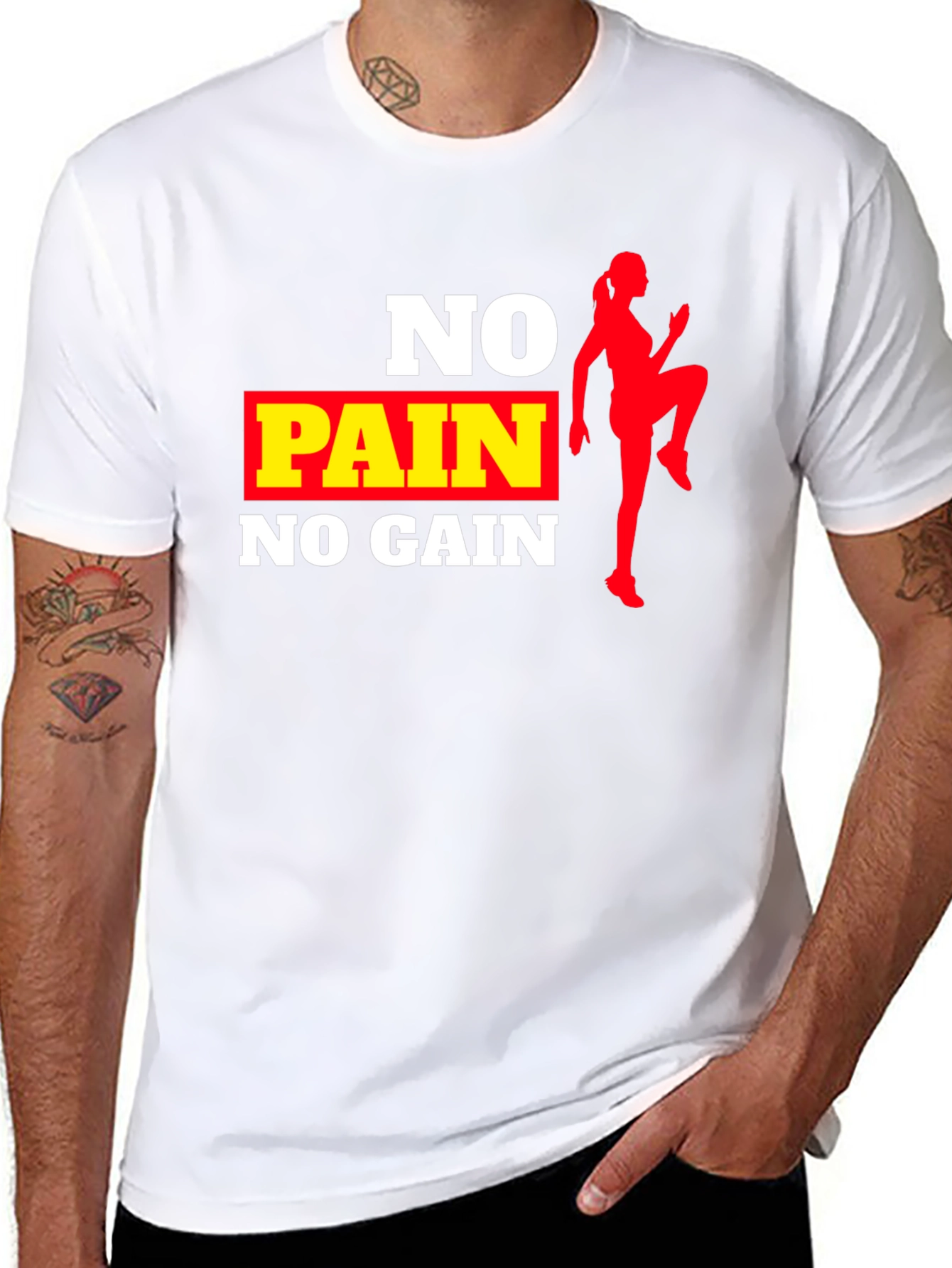 No Pain No Gain Workout T-Shirt
