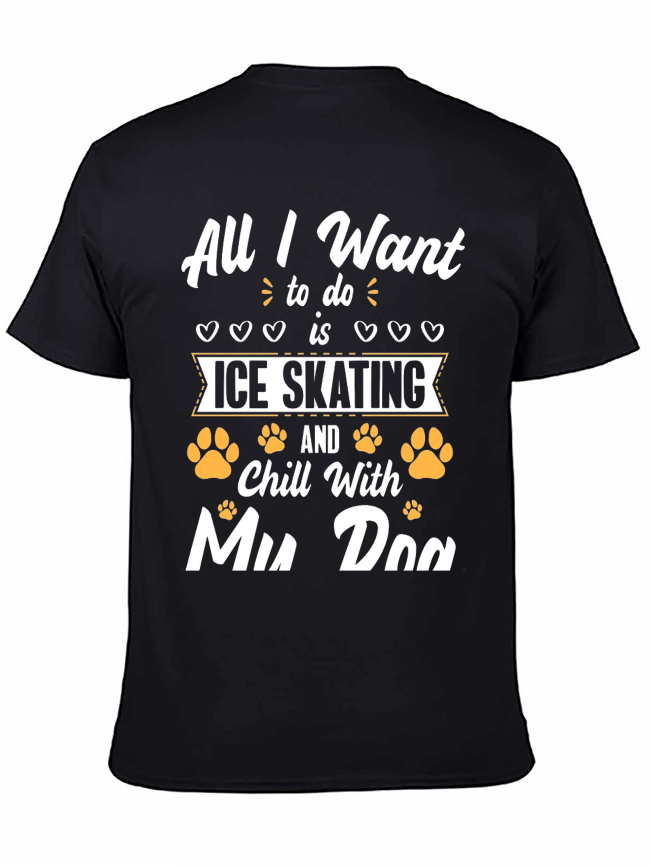 Ice Skating & Dog Lover T-Shirt