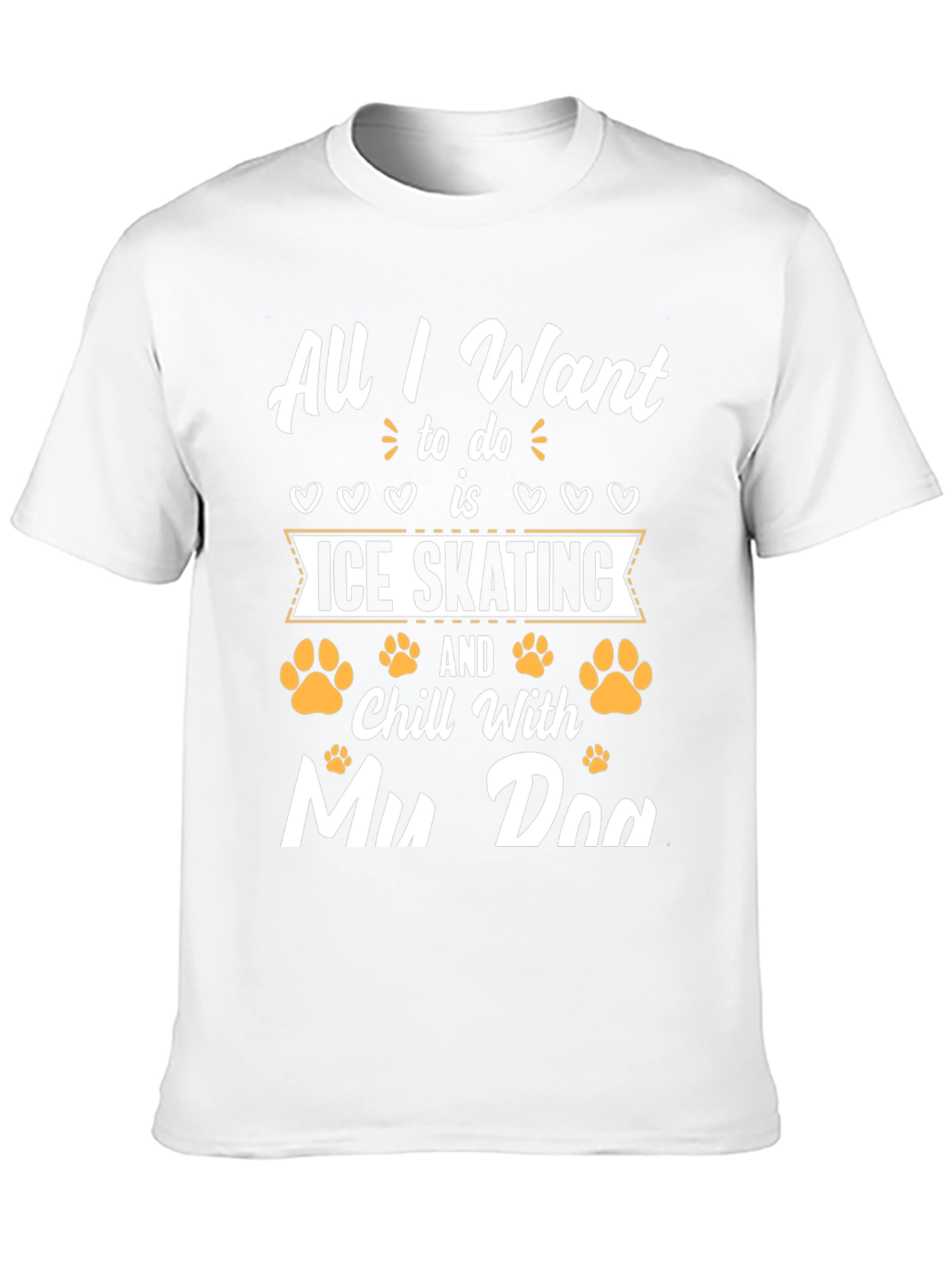 Ice Skating & Dog Lover T-Shirt