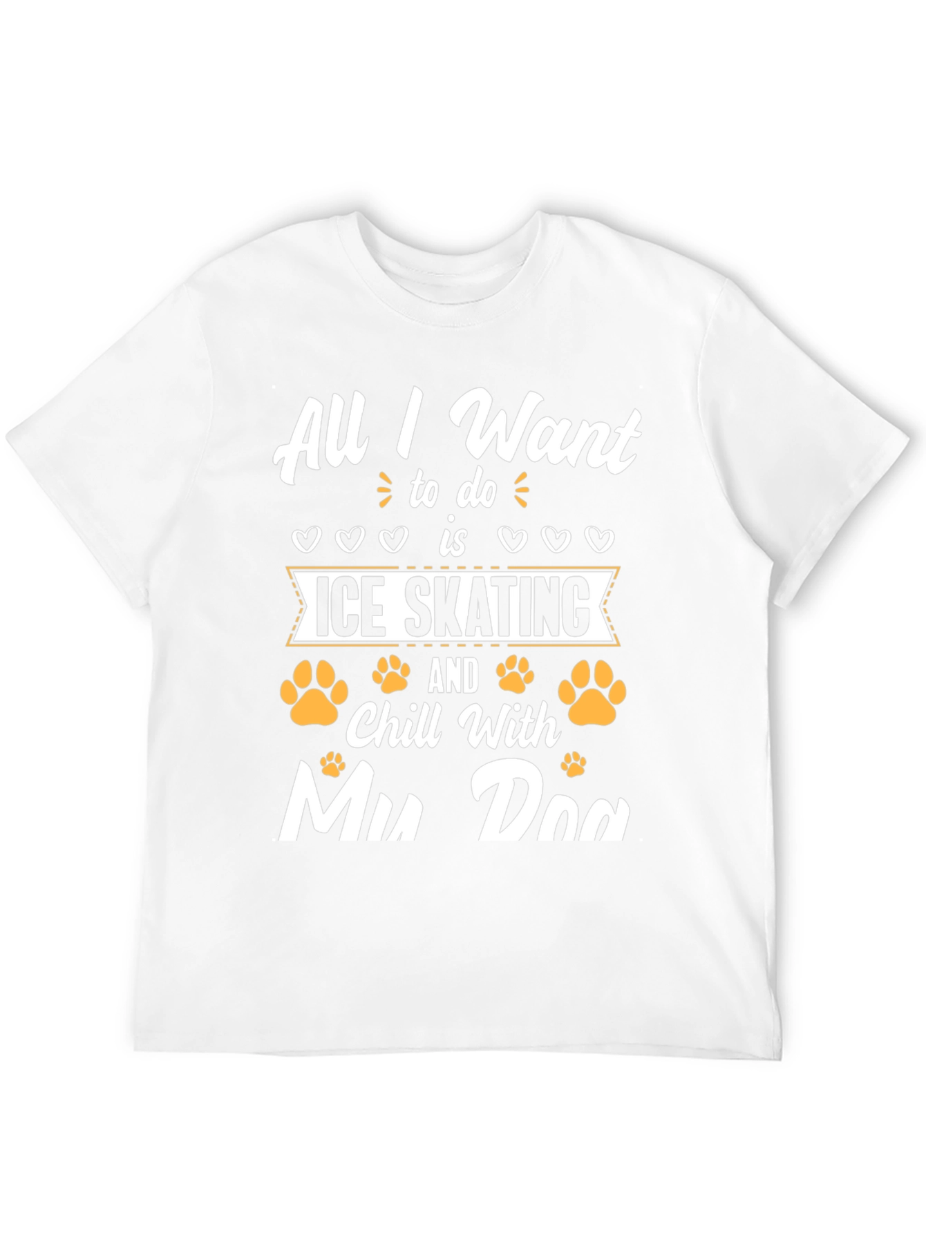 Ice Skating & Dog Lover T-Shirt