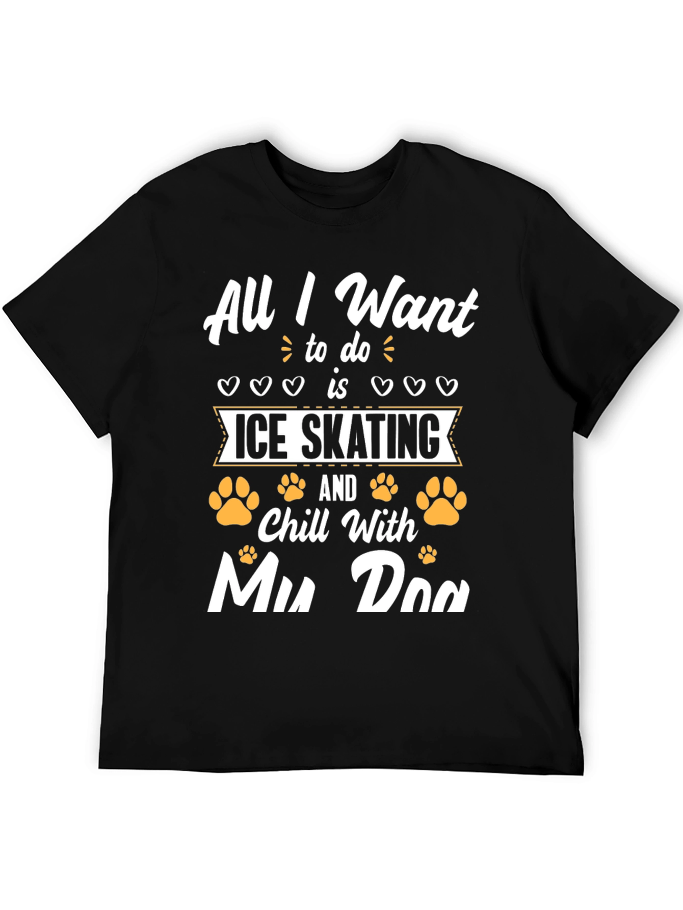 Ice Skating & Dog Lover T-Shirt