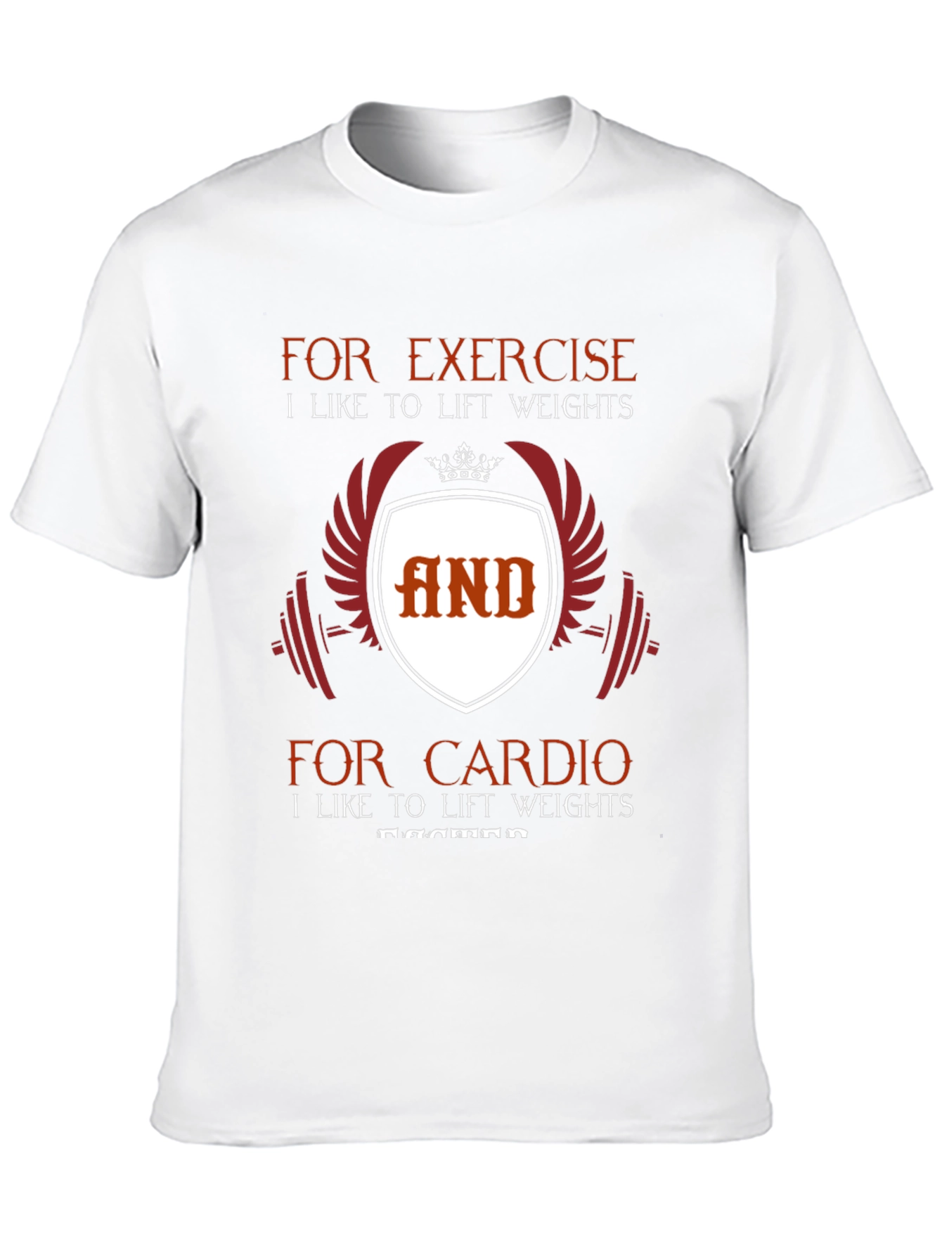 Funny Gym Workout Black T-Shirt - Lift Weights
