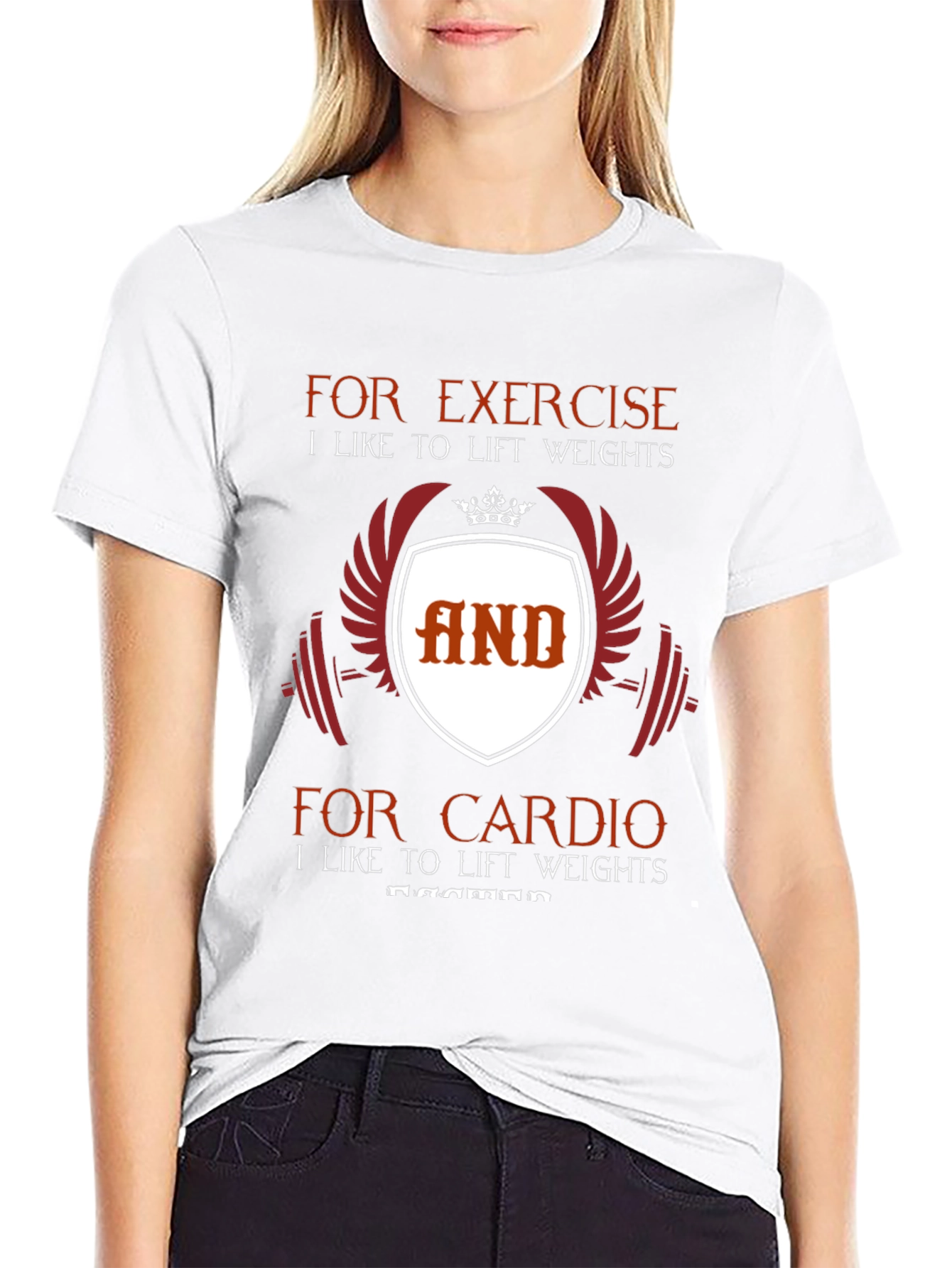 Funny Gym Workout Black T-Shirt - Lift Weights