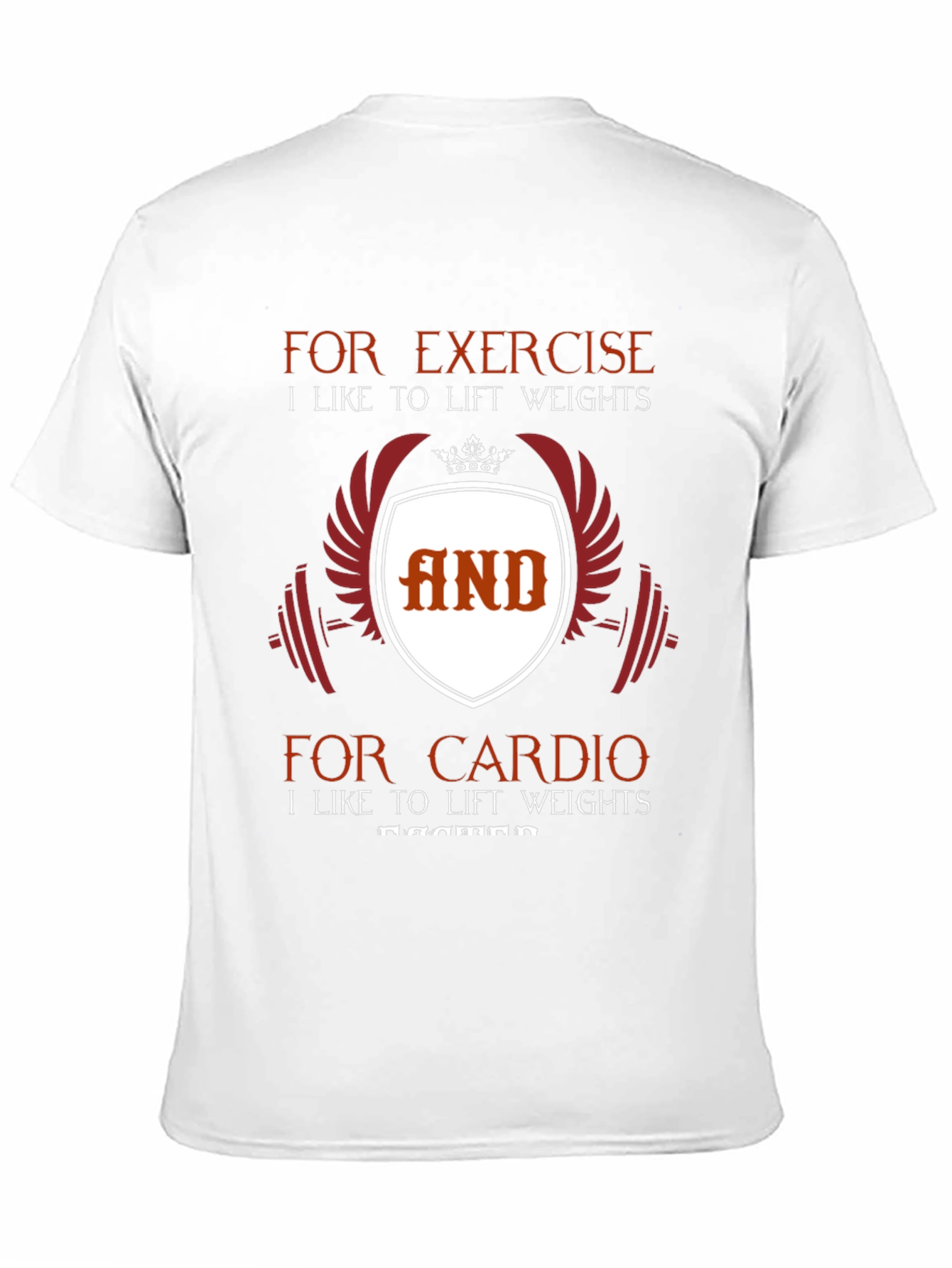 Funny Gym Workout Black T-Shirt - Lift Weights