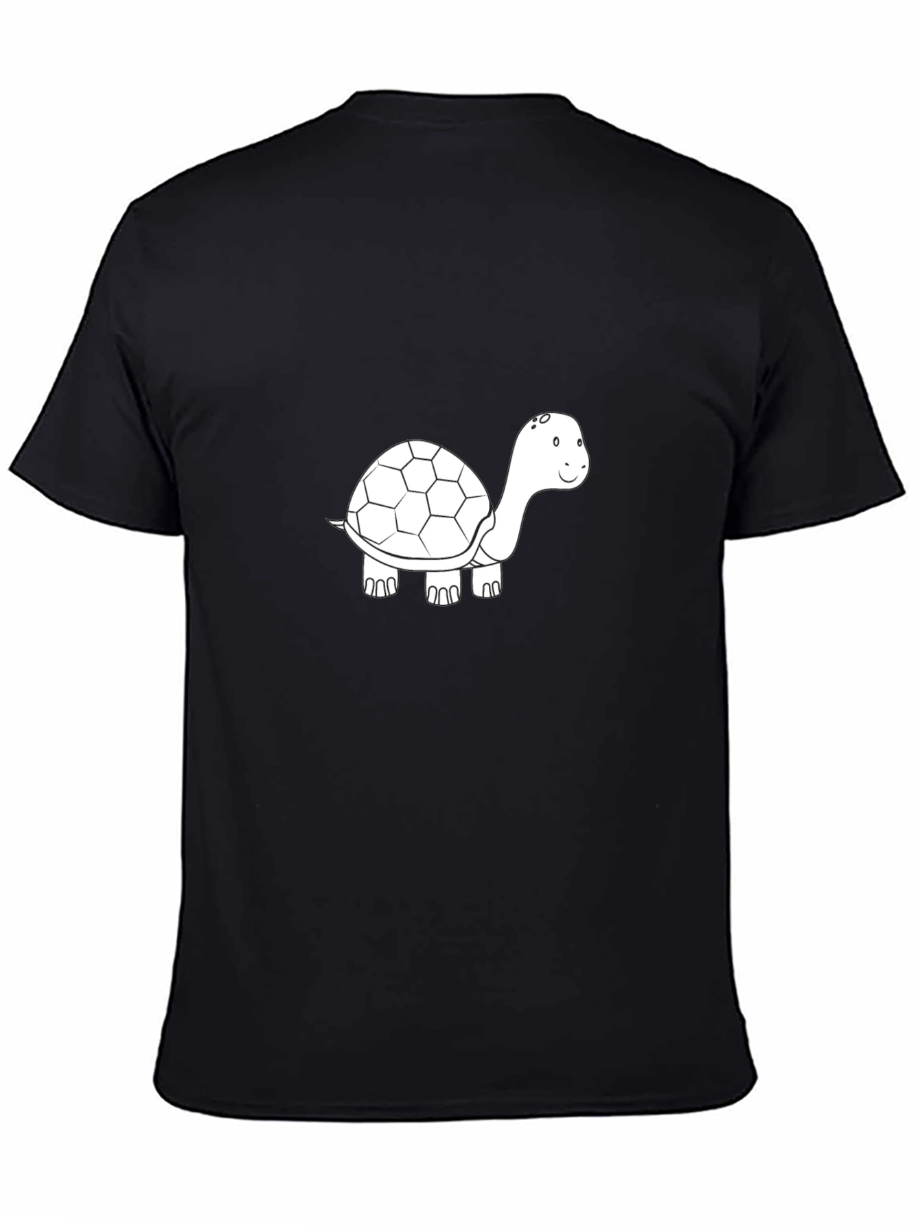 Turtle Graphic Black T-Shirt