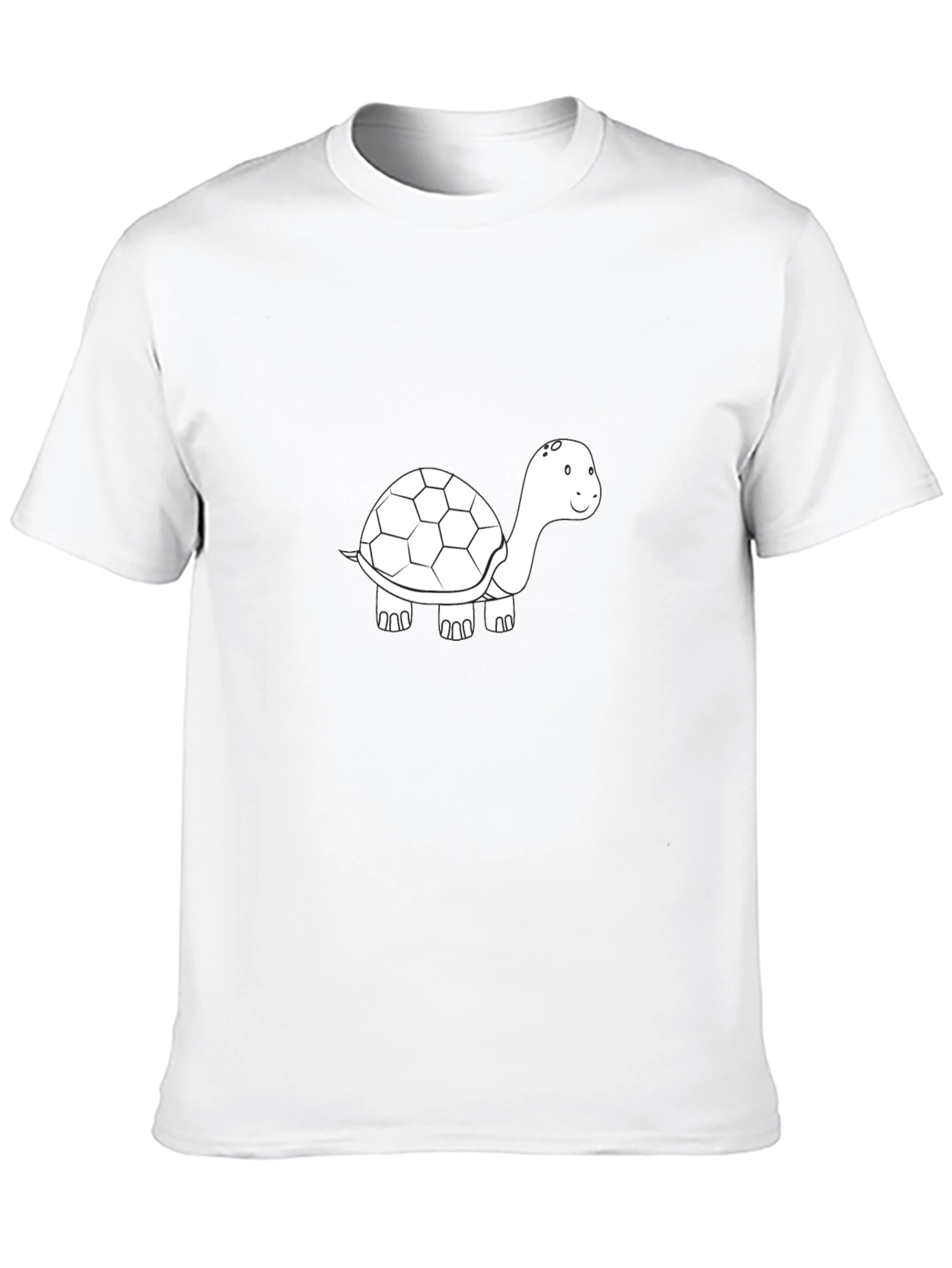 Turtle Graphic Black T-Shirt