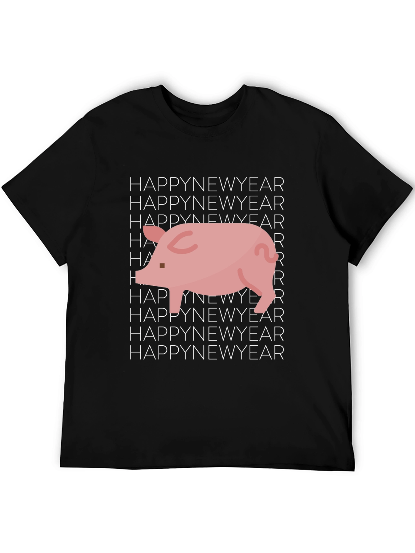 Happy New Year Pig Graphic Tee