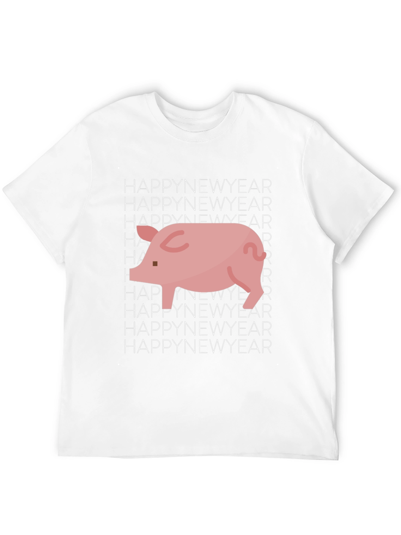 Happy New Year Pig Graphic Tee