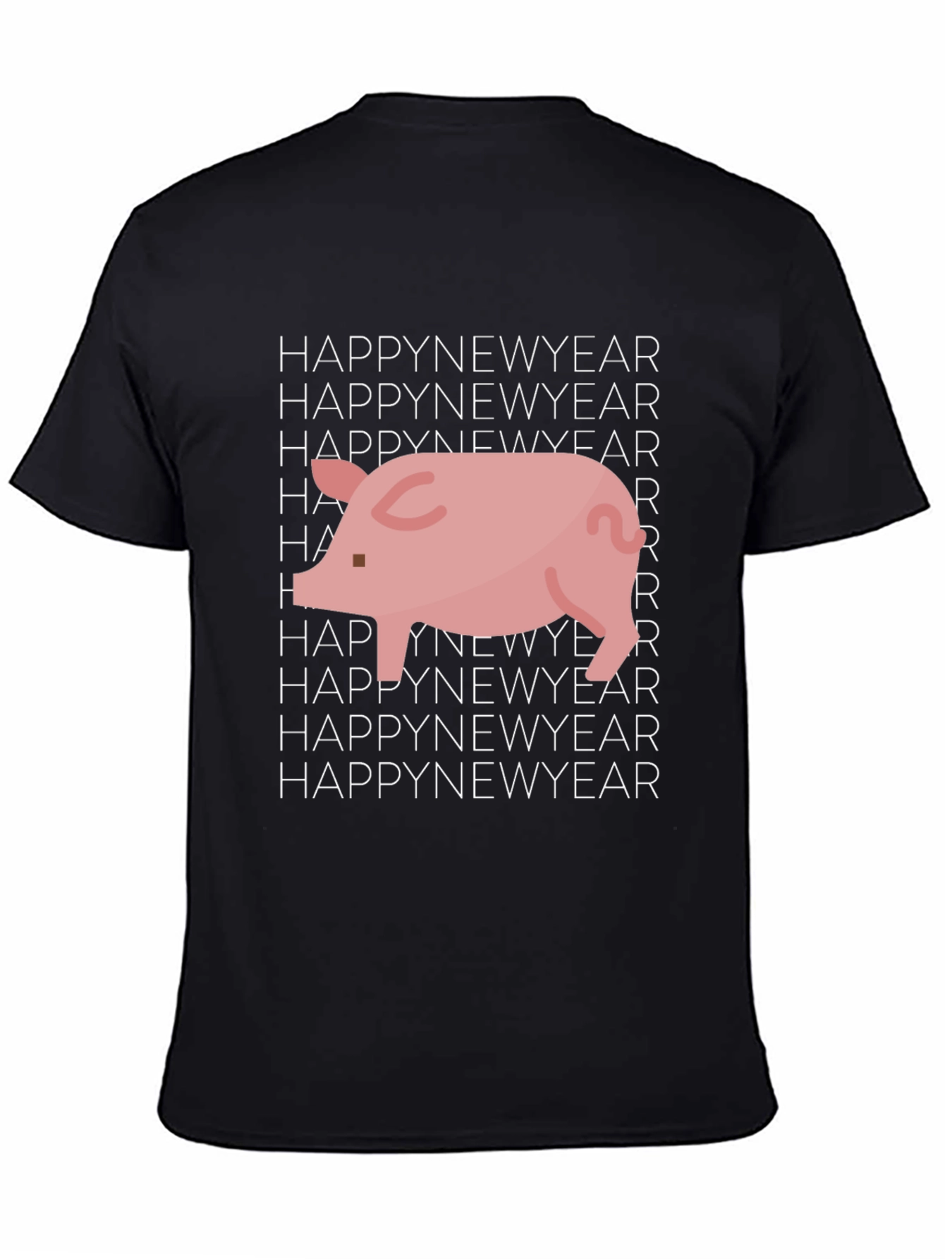 Happy New Year Pig Graphic Tee