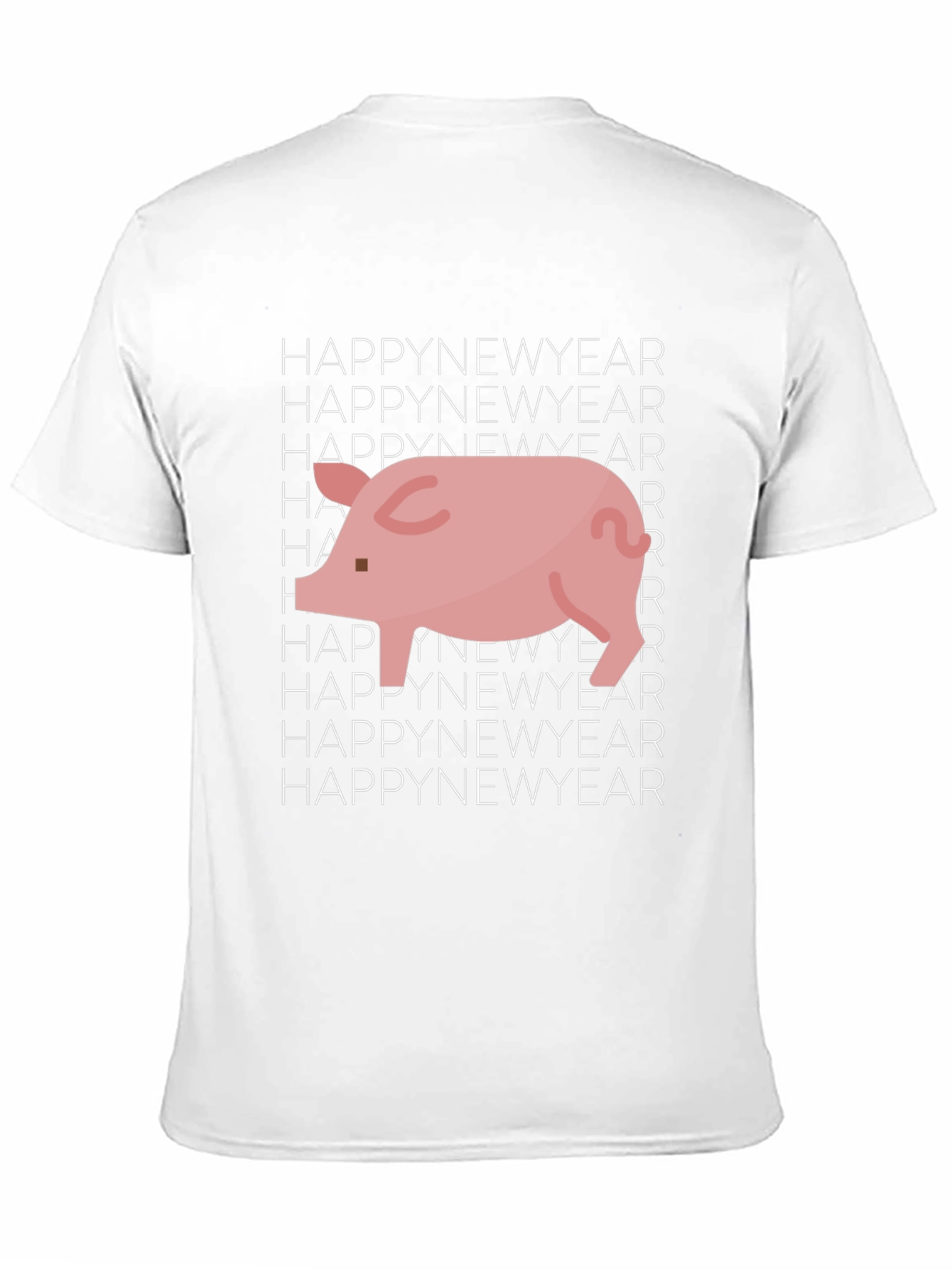 Happy New Year Pig Graphic Tee
