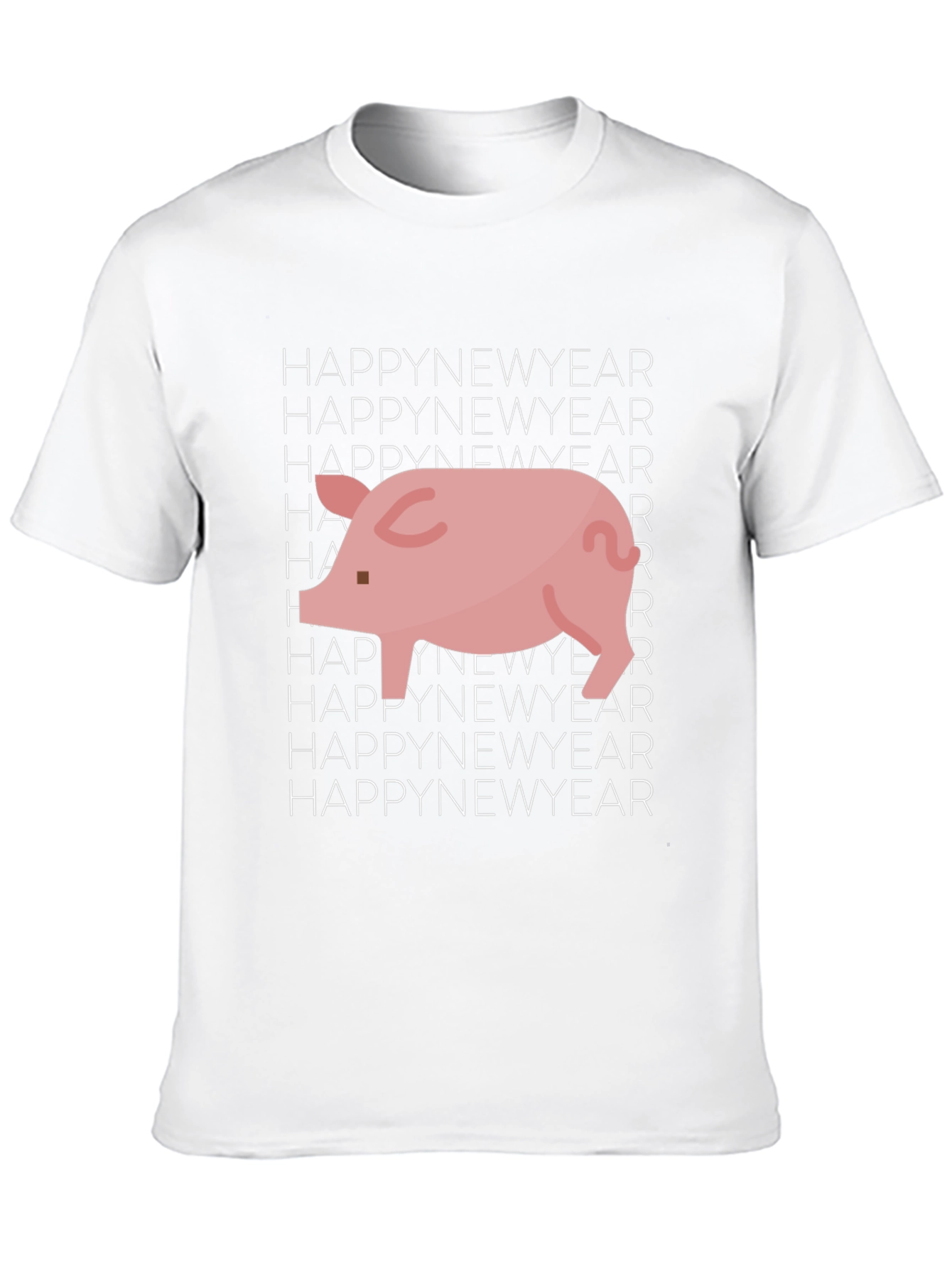 Happy New Year Pig Graphic Tee
