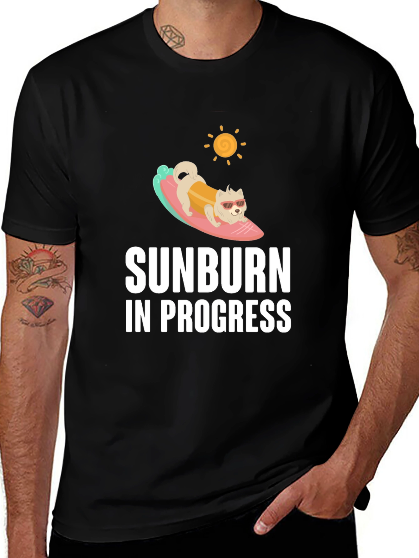 Sunburn In Progress T-Shirt