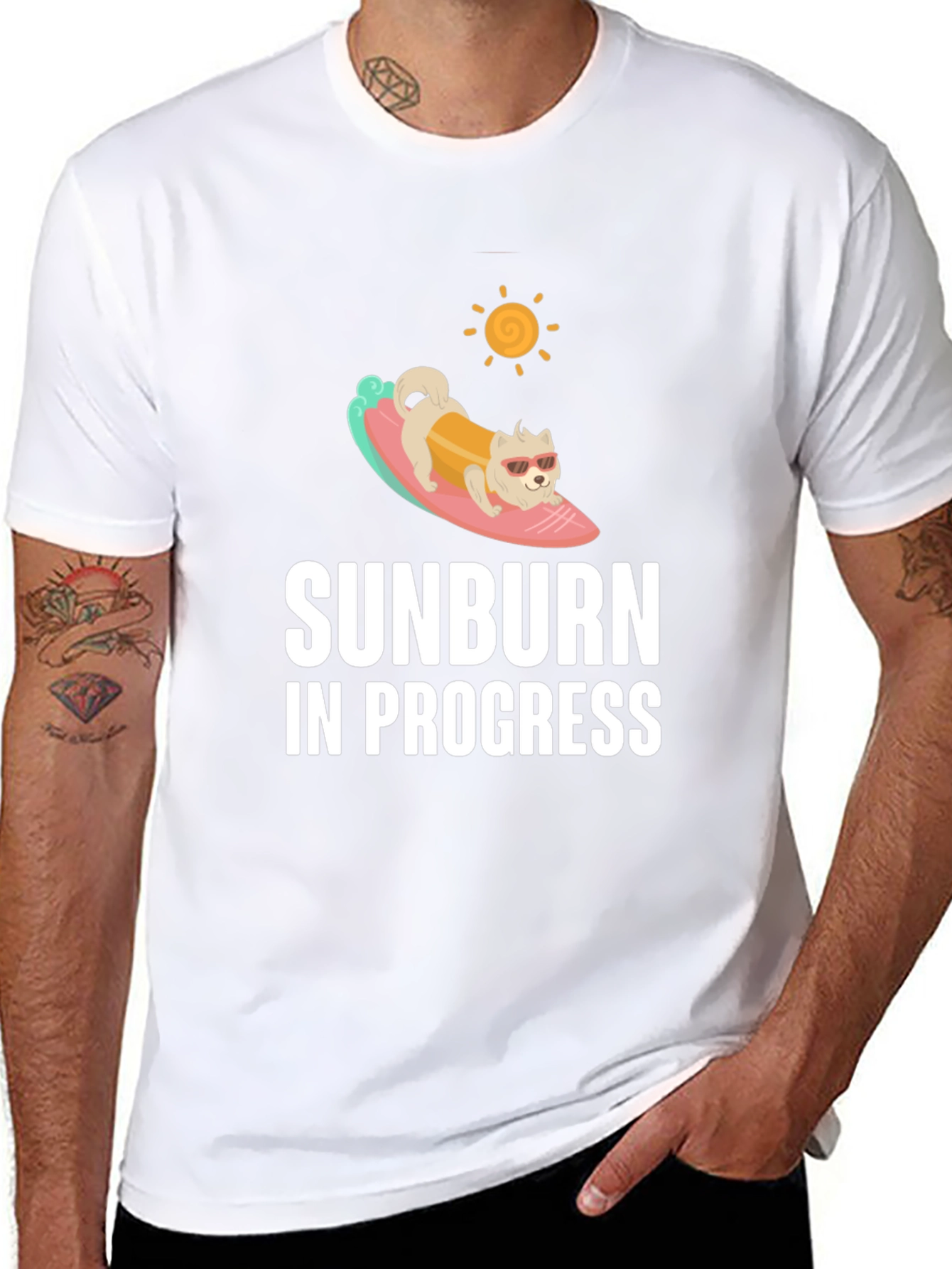 Sunburn In Progress T-Shirt