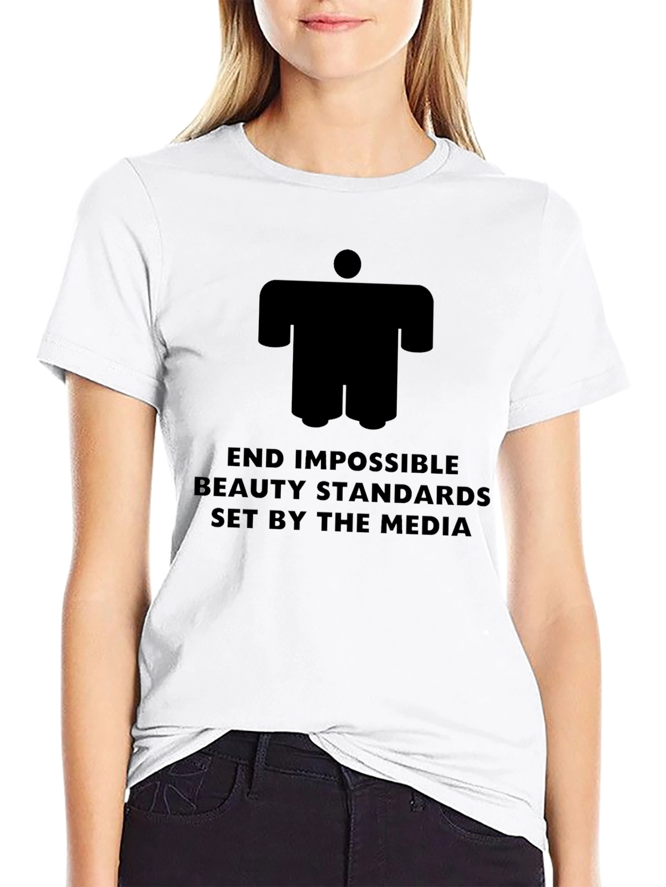 End Impossible Beauty Standards T-Shirt